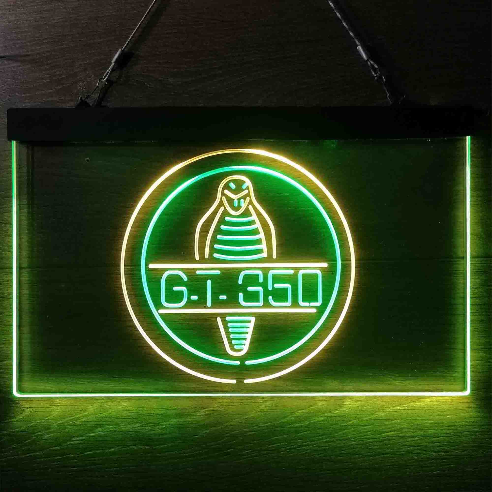 GT350 Cobra Car Neon-Like LED Sign - Image 2