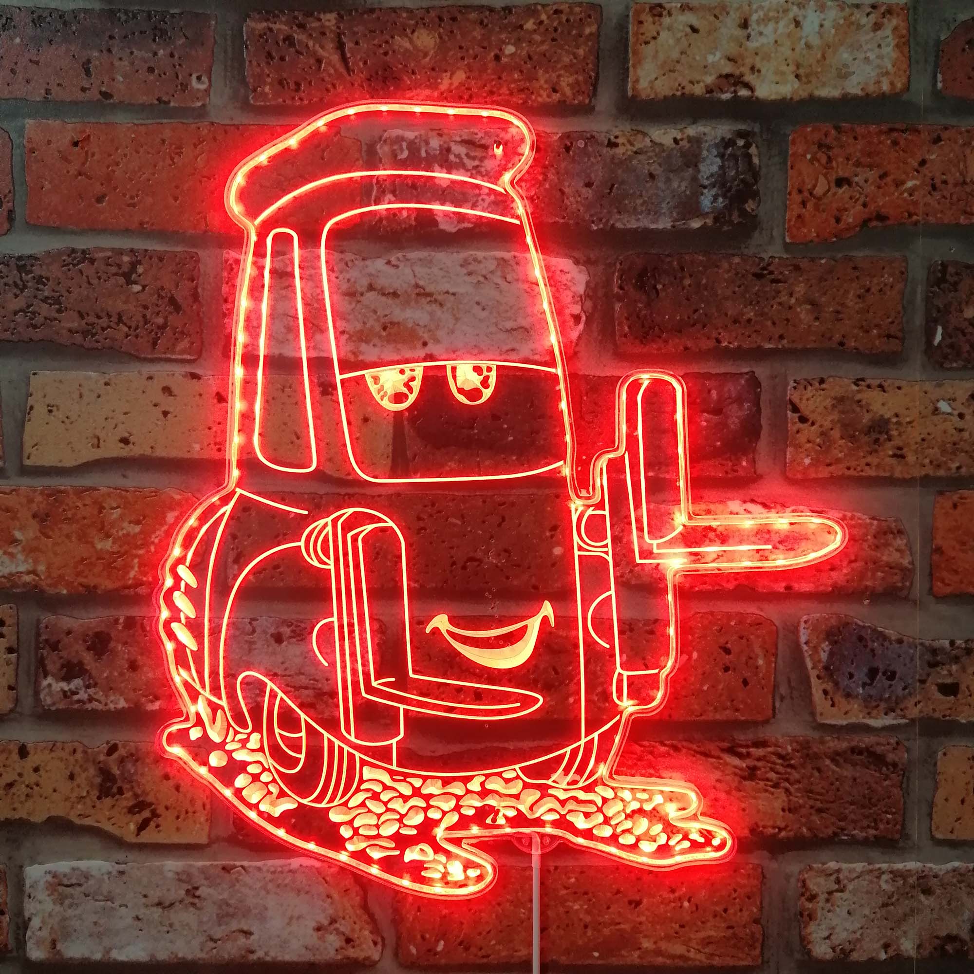 Guido Mcqueen cartoon Neon LED Sign with Dynamic RGB Colors - Image 2