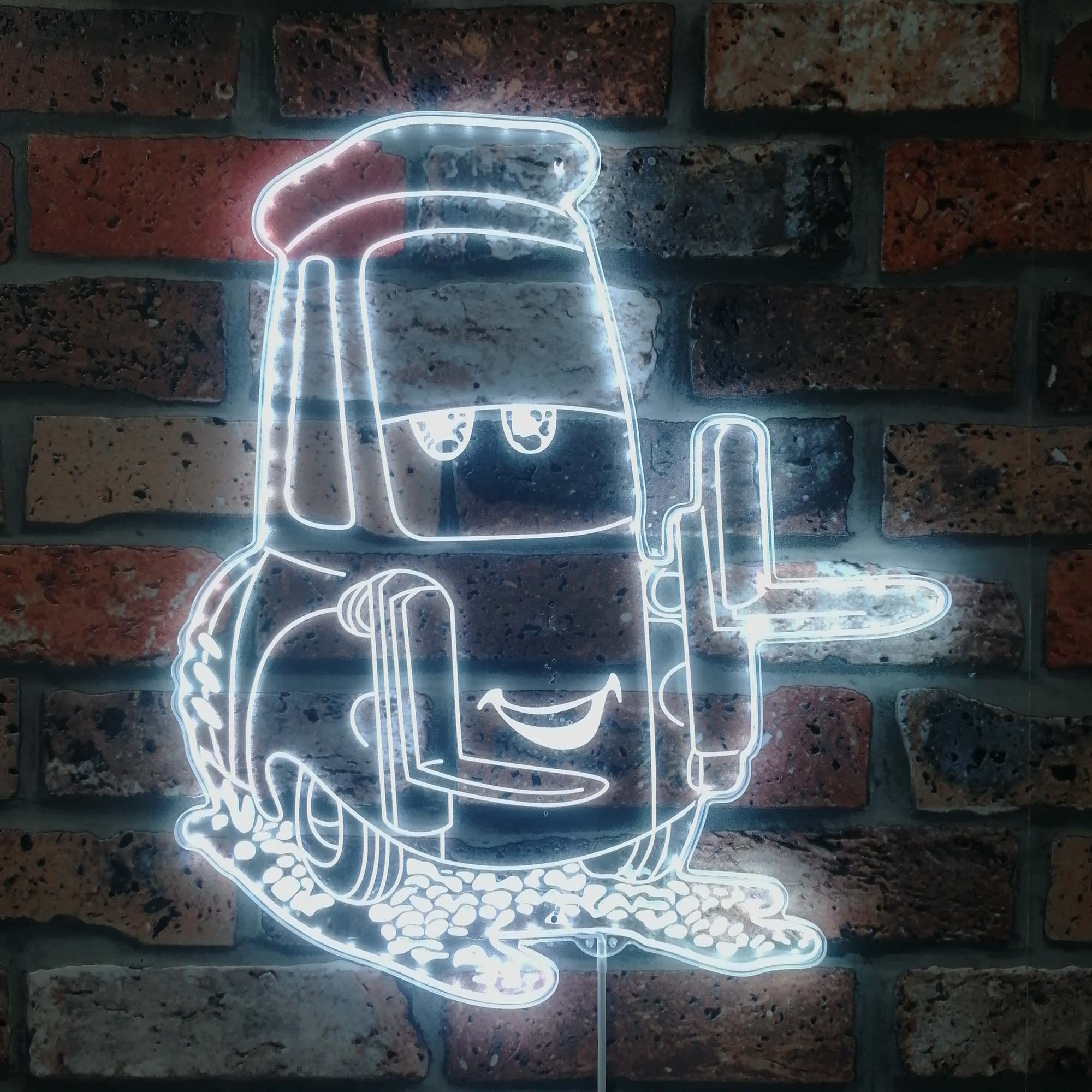 Guido Mcqueen cartoon Neon LED Sign with Dynamic RGB Colors - Image 6