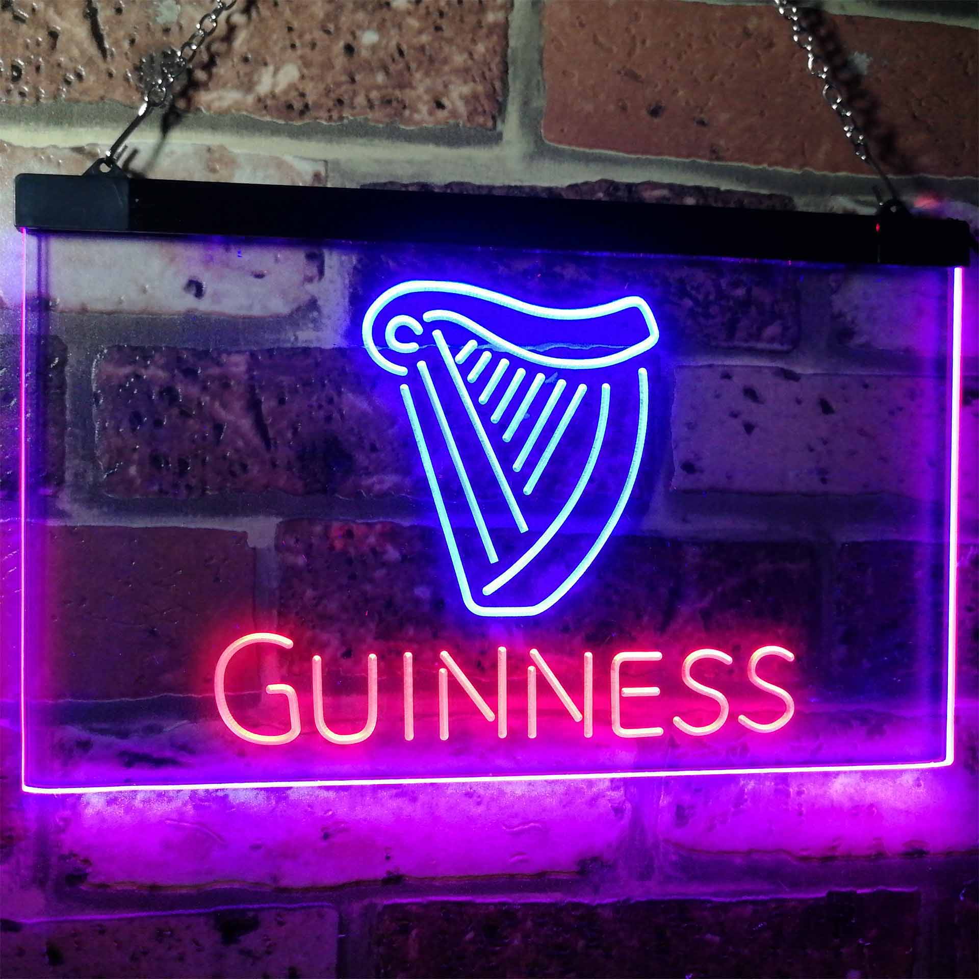 Guinness Ale Beer Bar Home Bar Neon Light LED Sign - Image 7