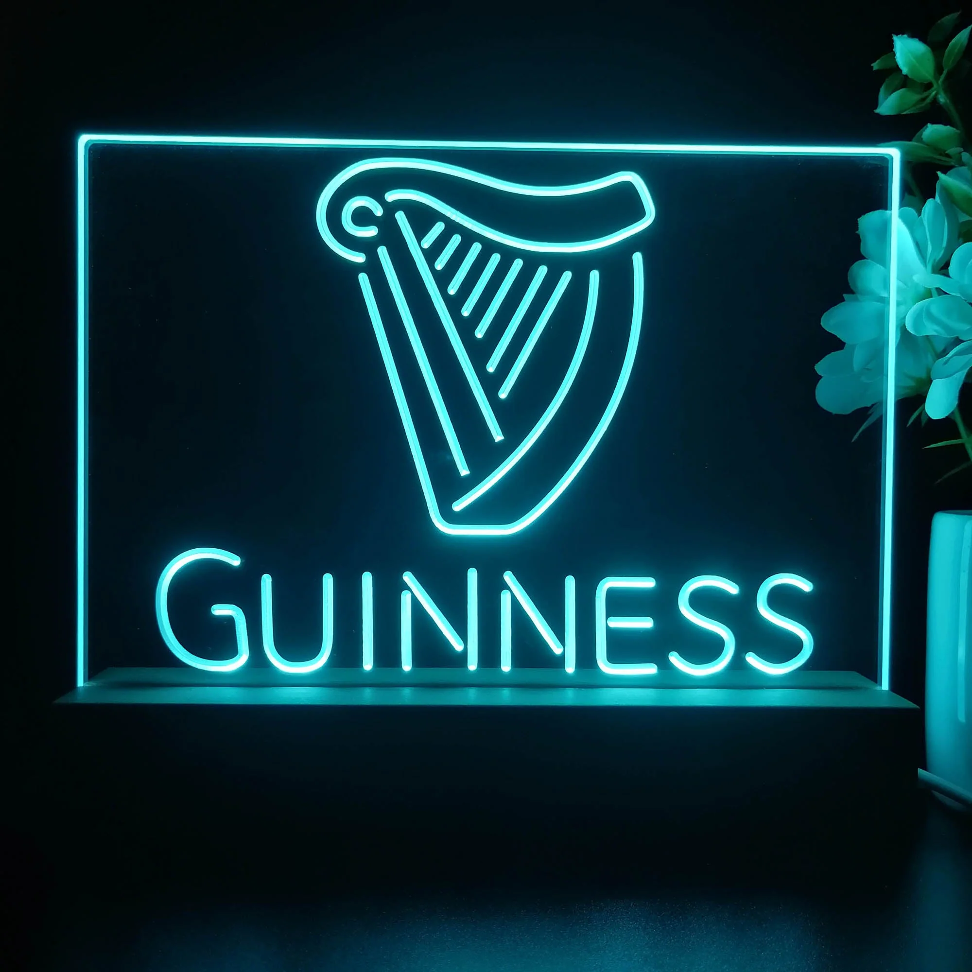 Guinness Ale Neon Sign Pub Bar Lamp - Image 2