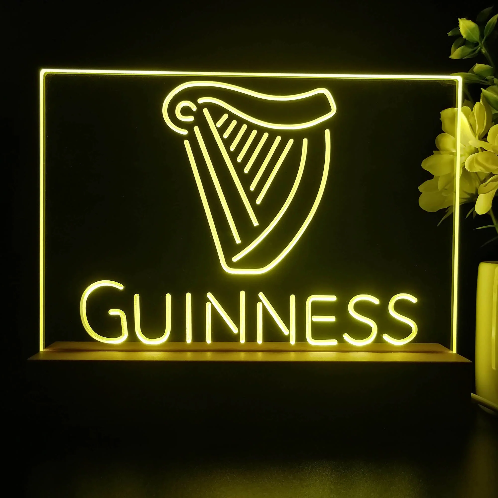 Guinness Ale Neon Sign Pub Bar Lamp - Image 4