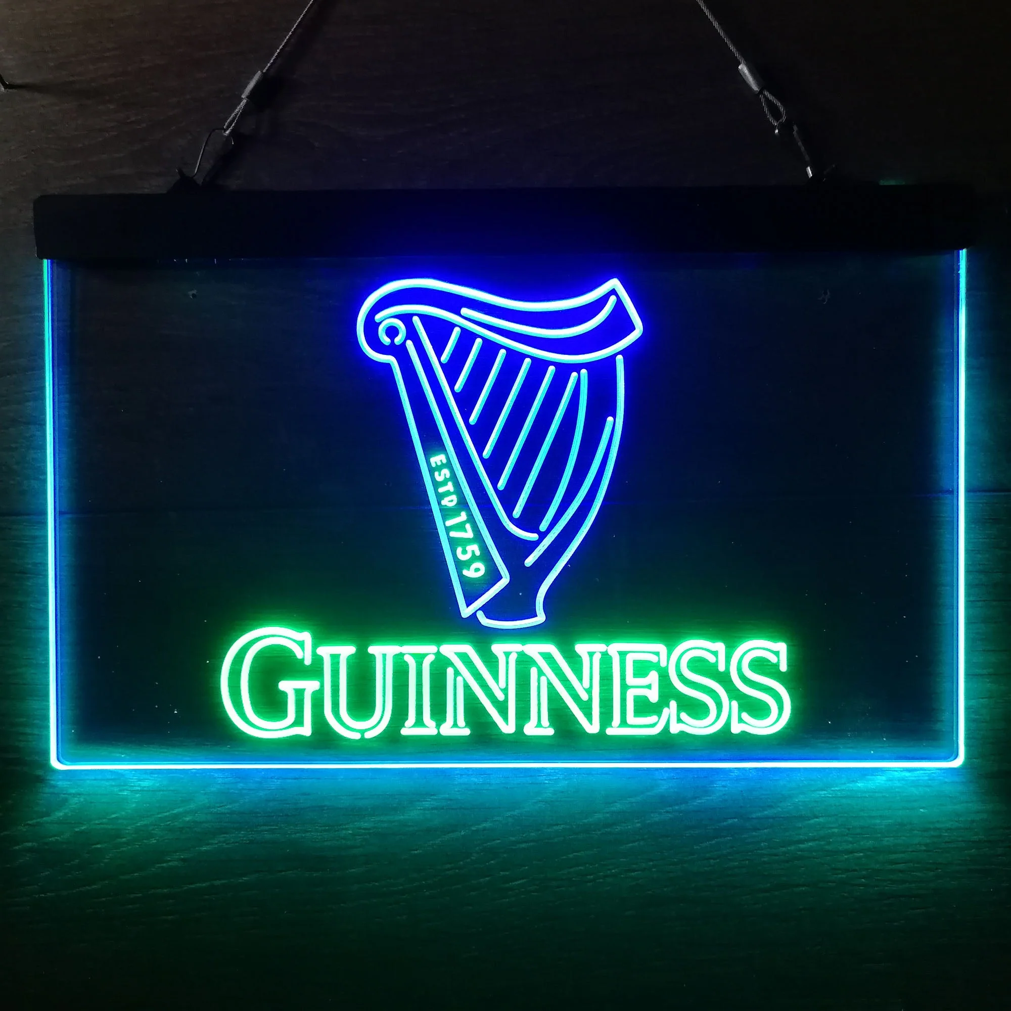 Guinness Beer Logo Home Bar Neon Light LED Sign - Image 6