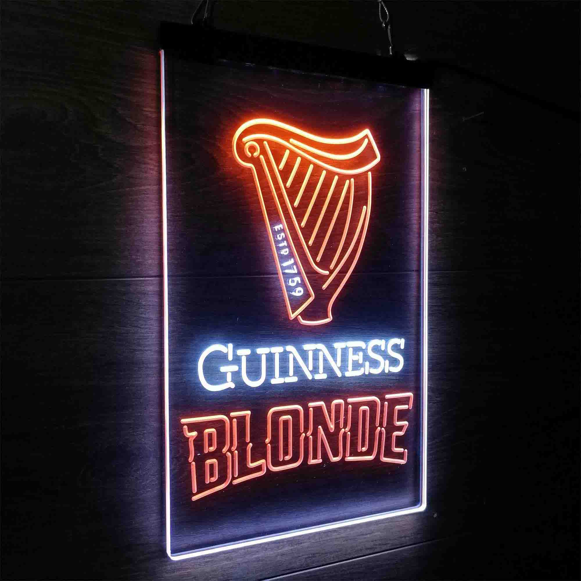 Guinness Blonde Golden Beer Neon-Like LED Sign - Image 15