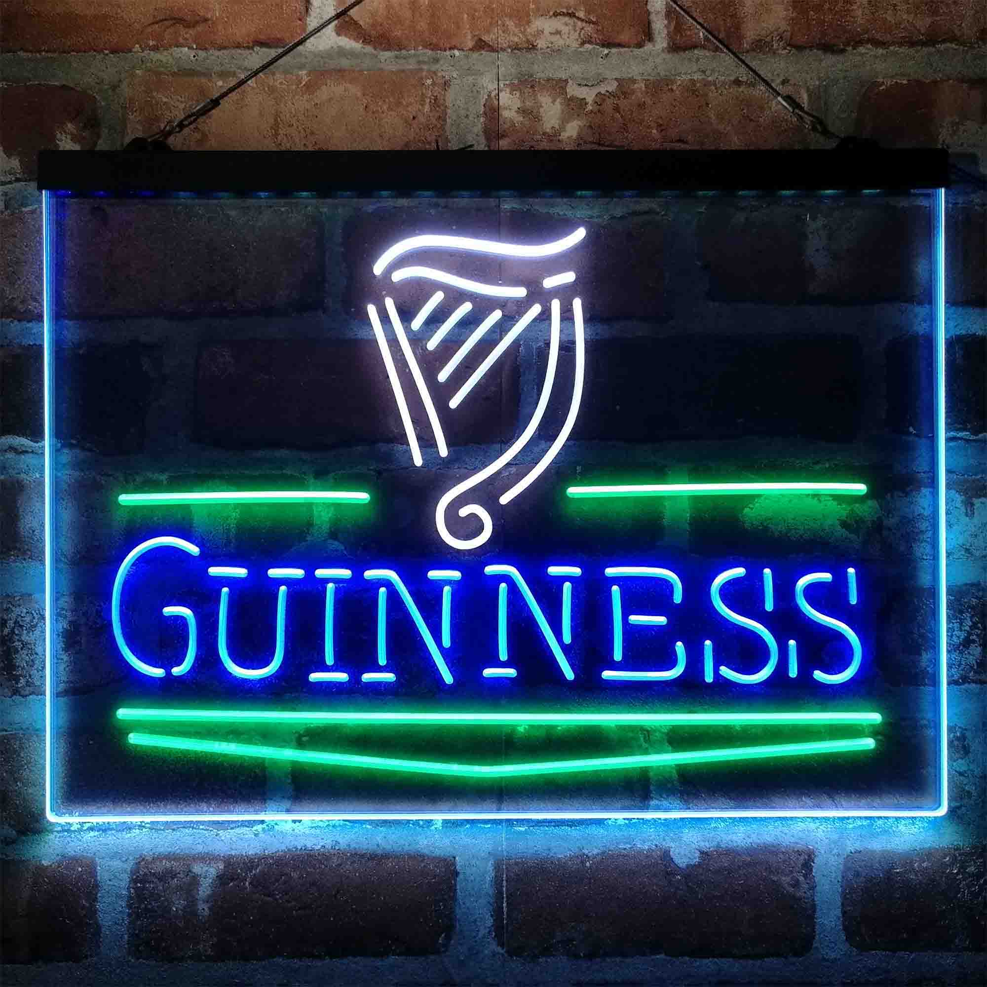 Guinness Classic Neon 3-Color LED Sign - Image 10