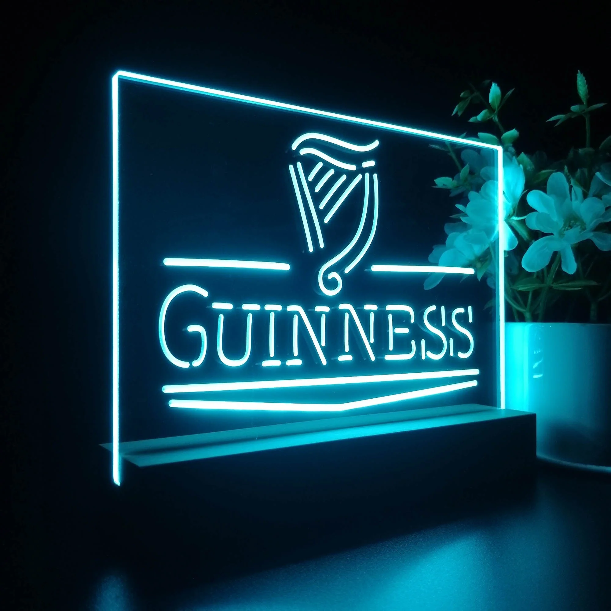 Guinness Classic Neon Sign Pub Bar Lamp - Image 5