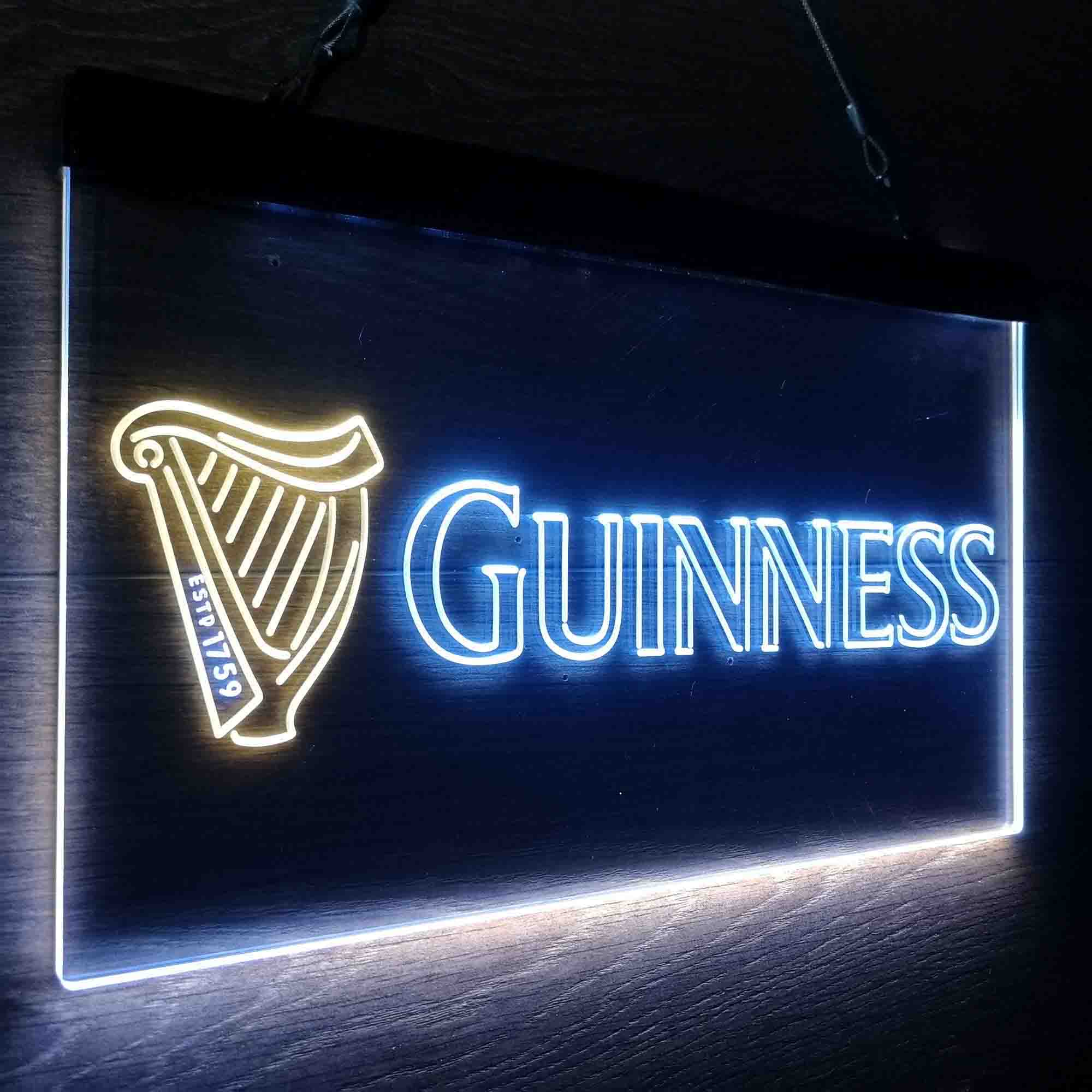 Guinness Dark Stout Beer Neon-Like LED Sign - Image 20