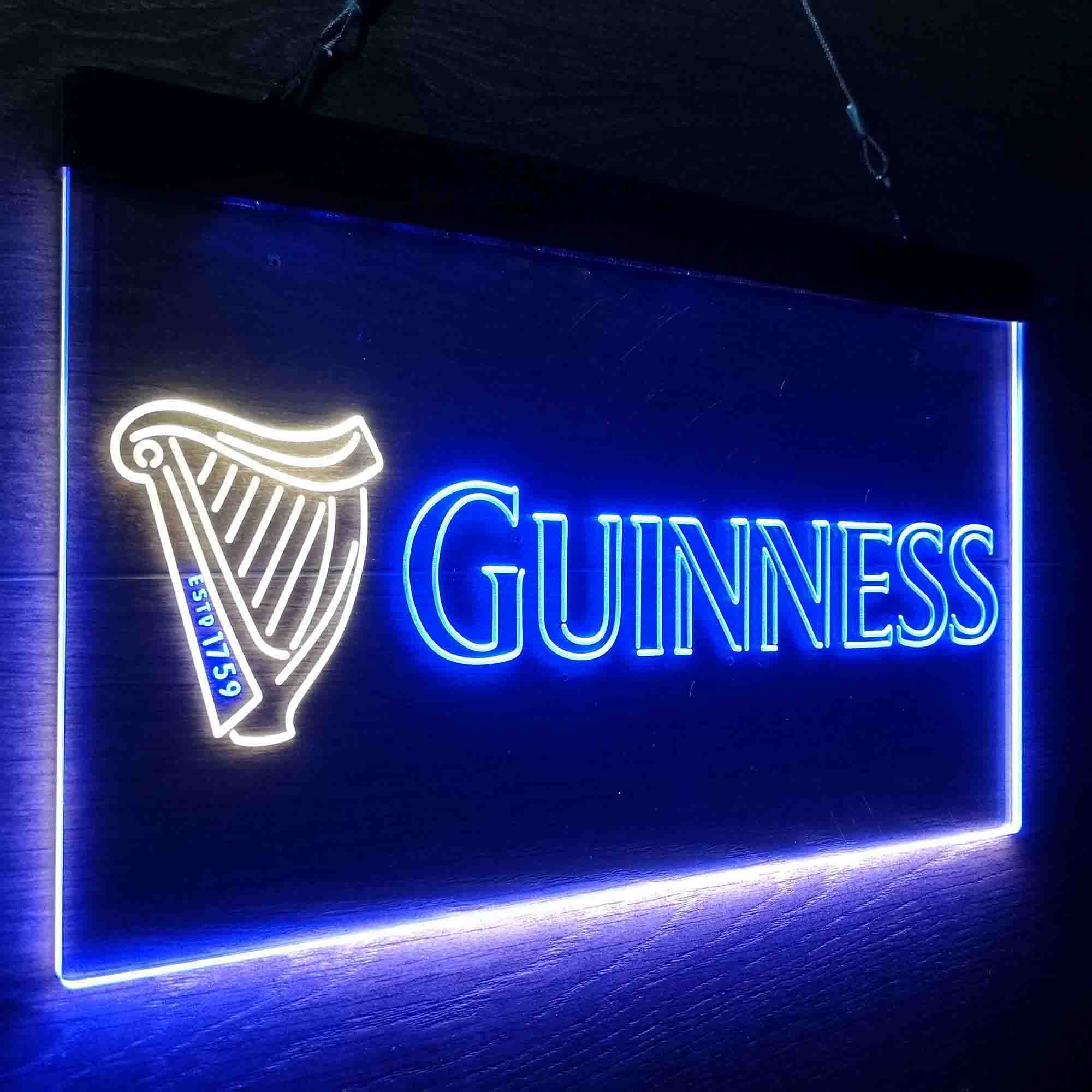 Guinness Dark Stout Beer Neon-Like LED Sign - Image 21