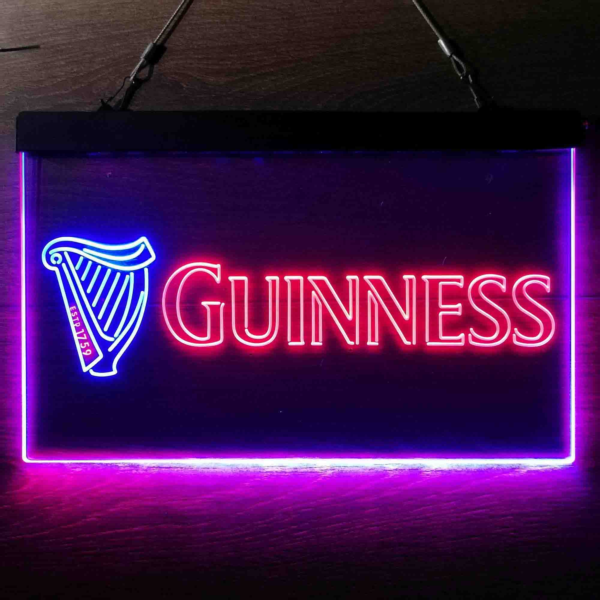 Guinness Dark Stout Beer Neon-Like LED Sign - Image 4
