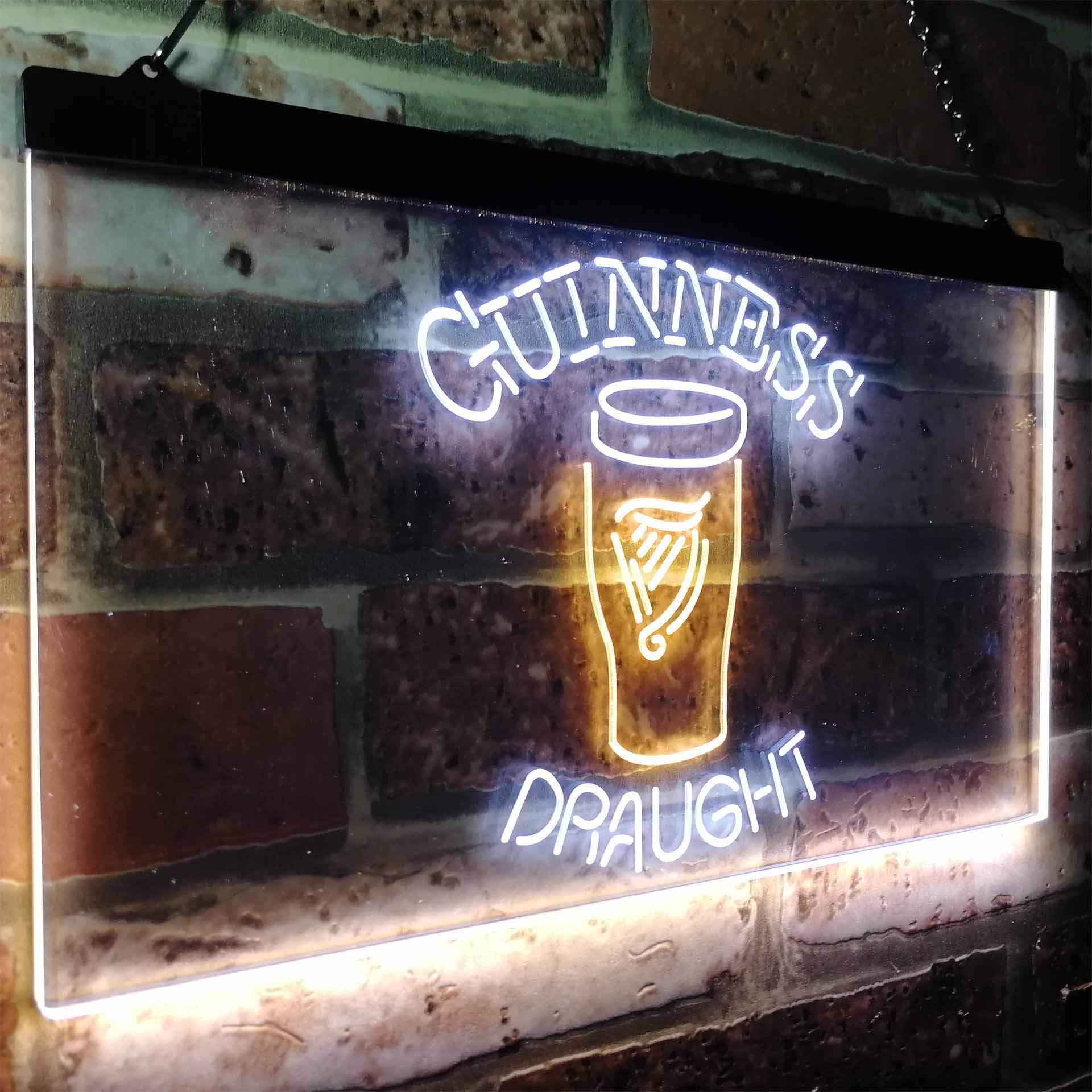 Guinness Draught Ale Beer Bar Neon-Like LED Sign - Image 16