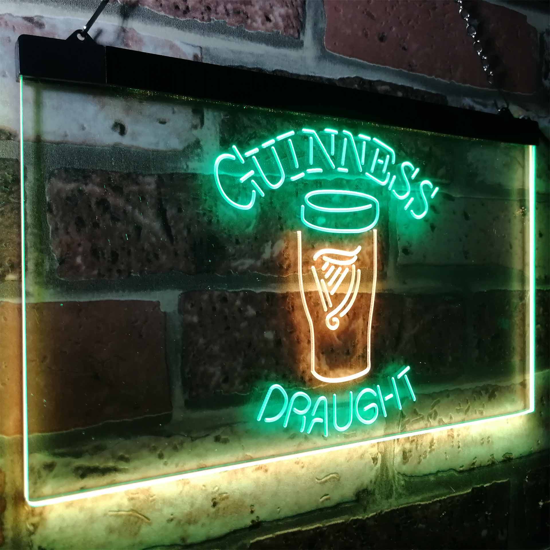 Guinness Draught Ale Beer Bar Neon-Like LED Sign - Image 22