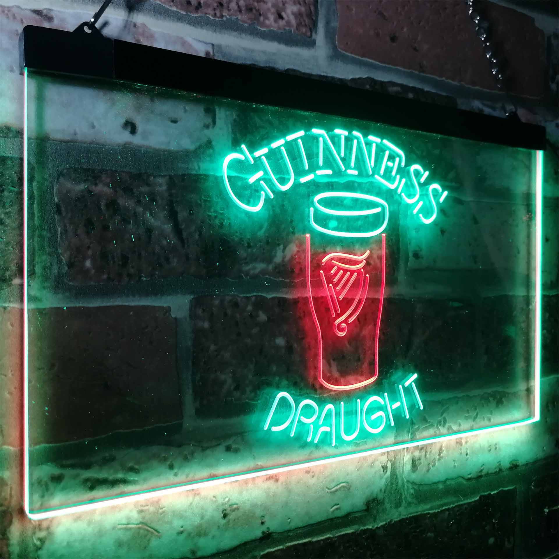 Guinness Draught Ale Beer Bar Neon-Like LED Sign - Image 26