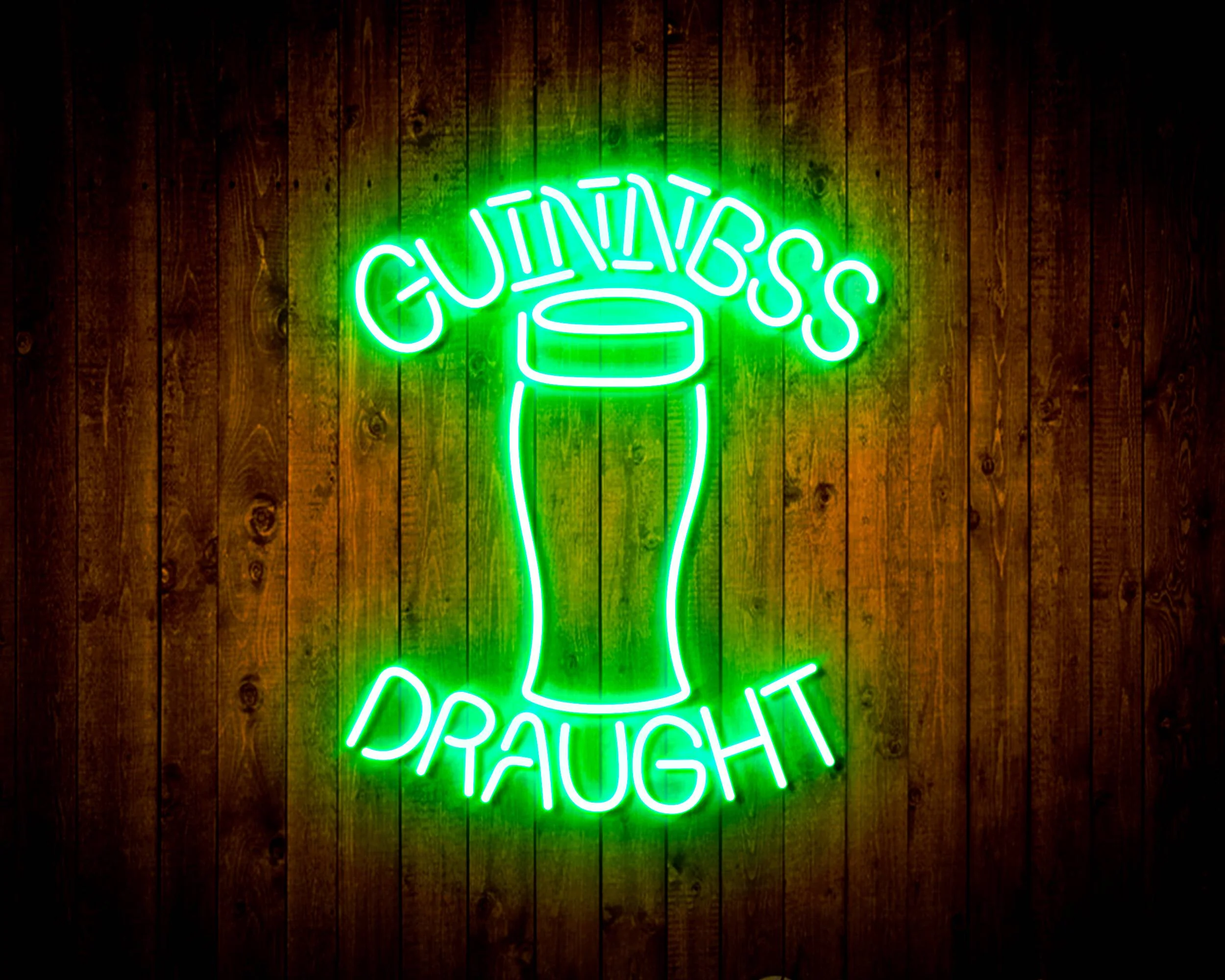 Guinness Draught Home Bar Neon Flex LED Sign - Image 18