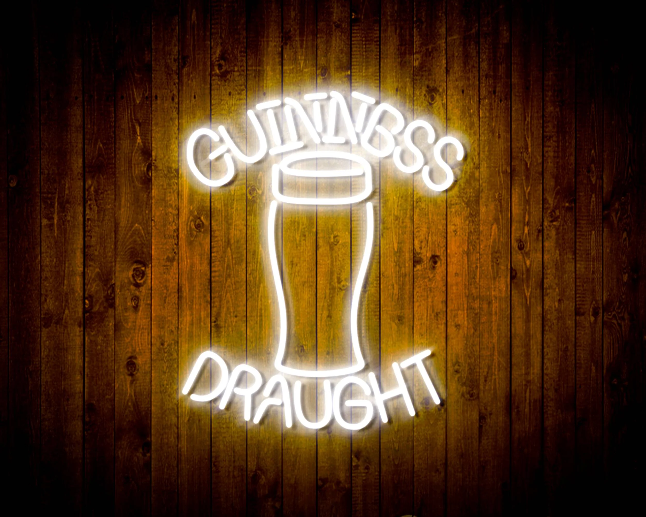 Guinness Draught Home Bar Neon Flex LED Sign - Image 20