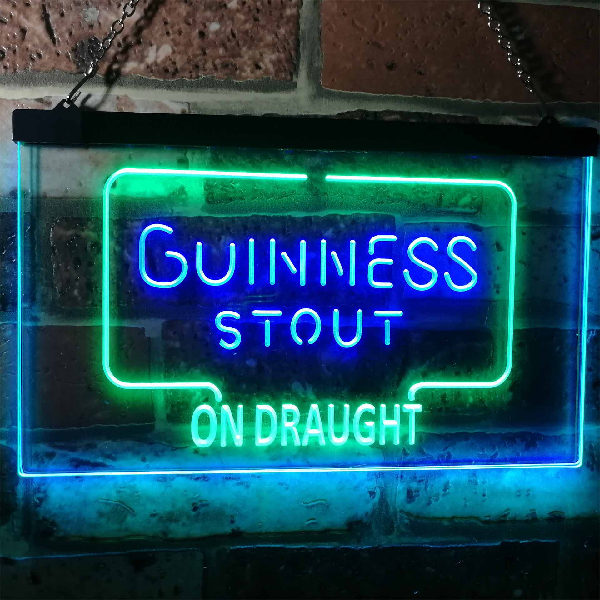Guinness Dry Stout On Draught Beer Bar Decor Home Bar Neon Light LED Sign - Image 8