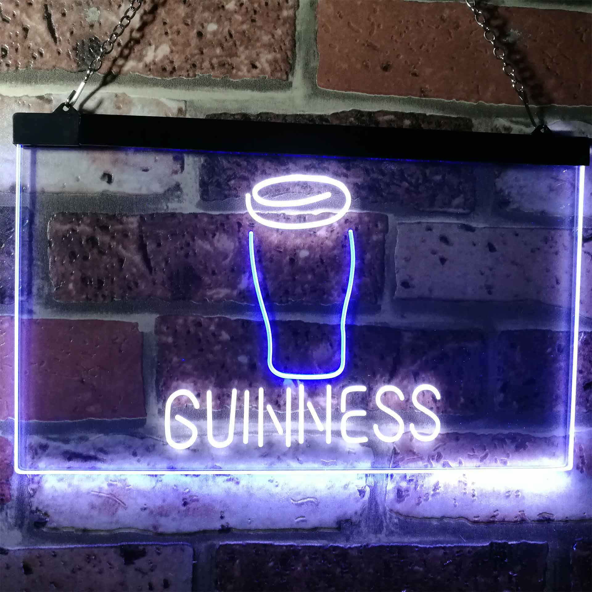 Guinness Glass Beer on tap Bar Decor Neon-Like LED Sign - Image 11