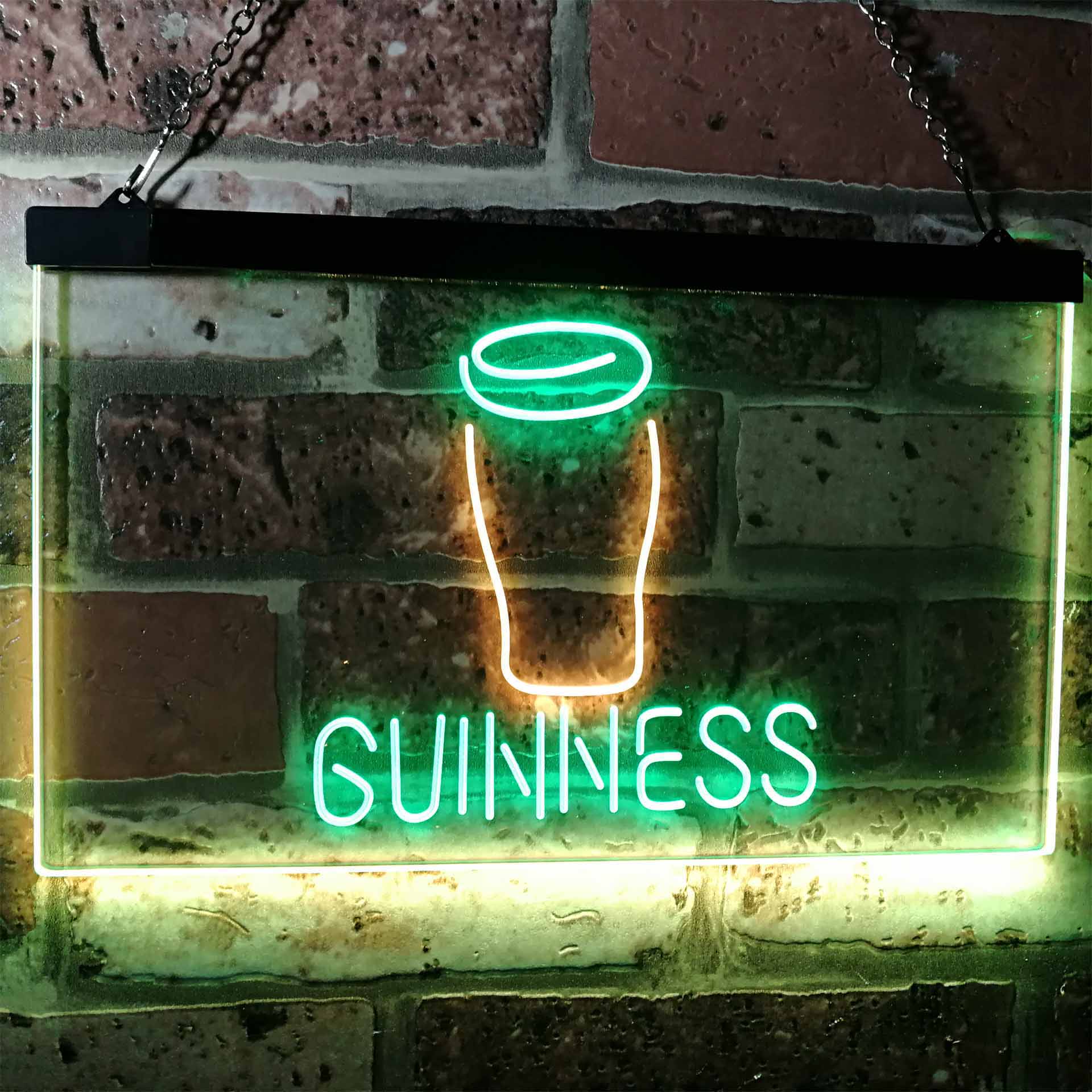 Guinness Glass Beer on tap Bar Decor Neon-Like LED Sign - Image 12
