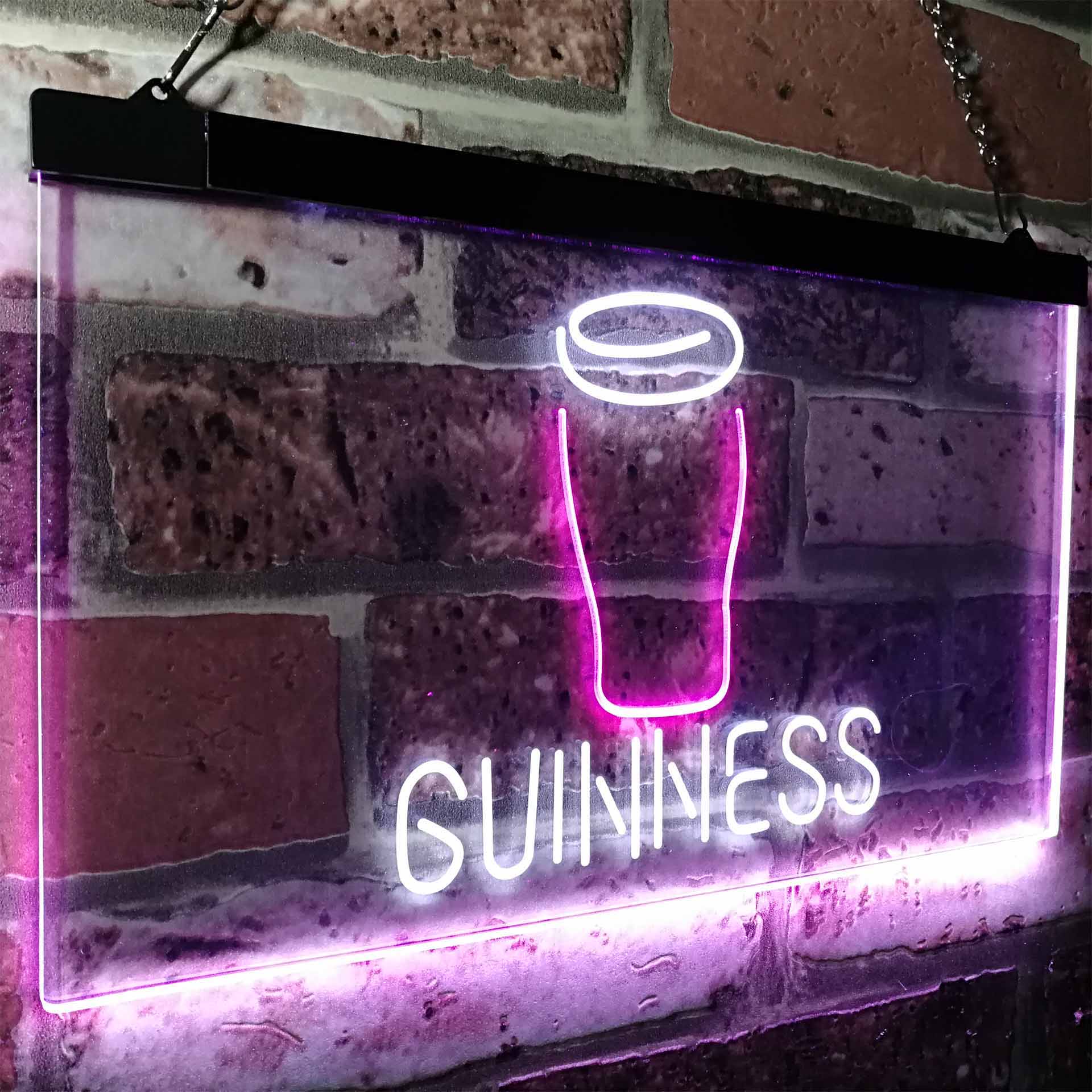 Guinness Glass Beer on tap Bar Decor Neon-Like LED Sign - Image 14