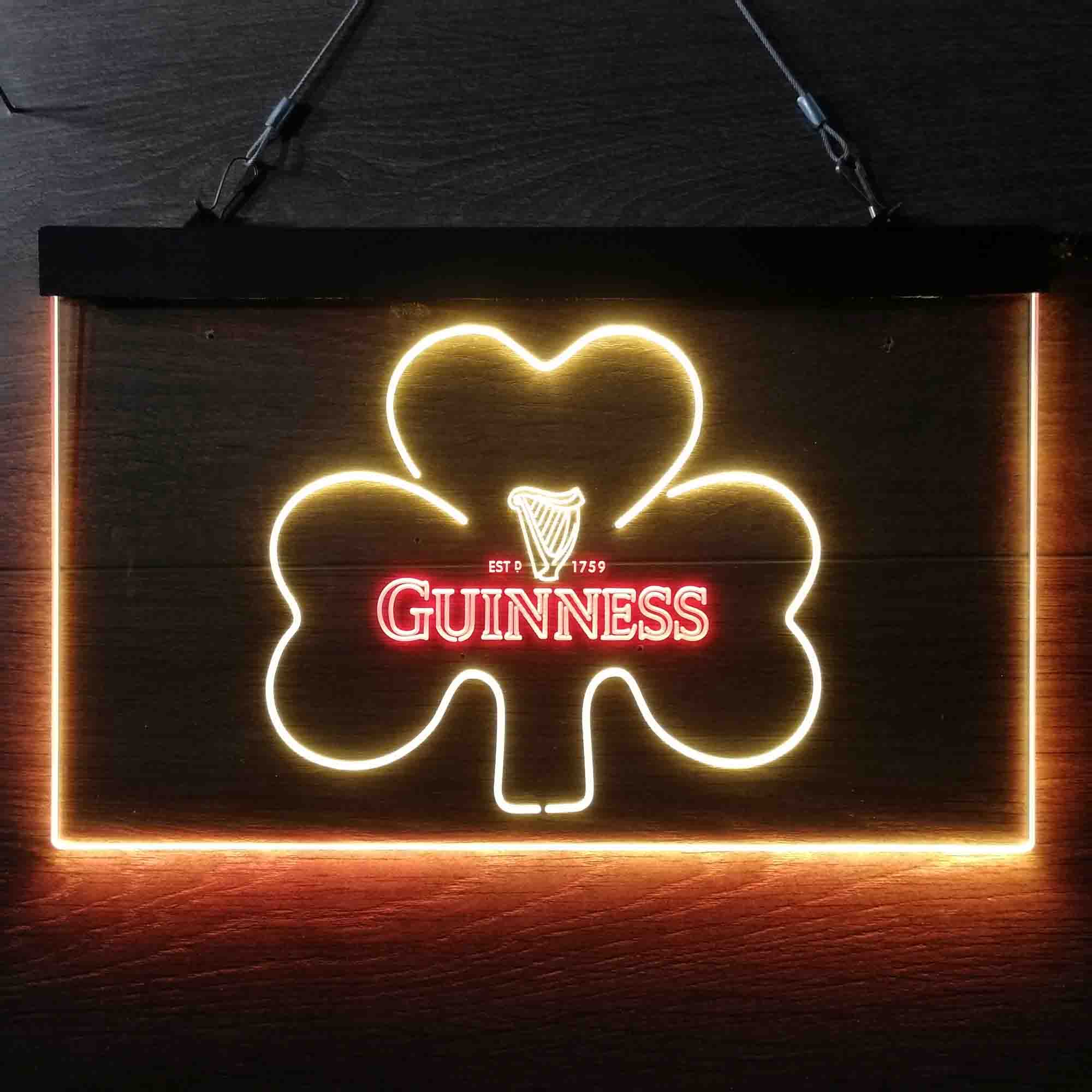 Guinness Shamrock Ale Neon-Like LED Sign - Image 13