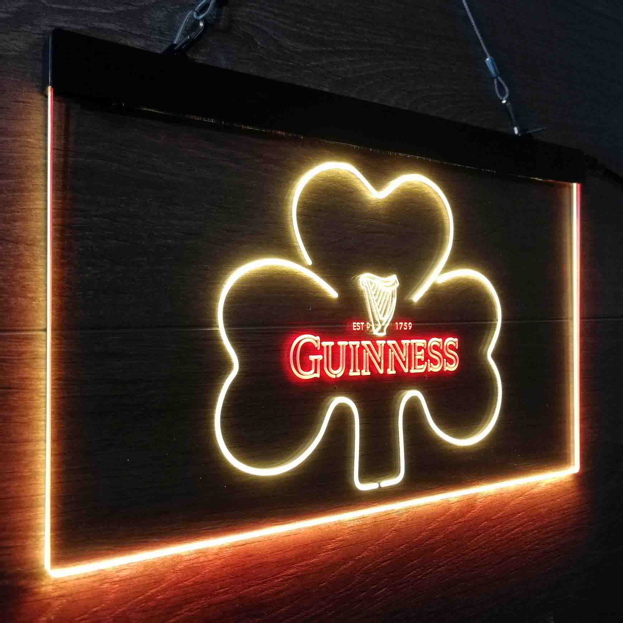 Guinness Shamrock Ale Neon-Like LED Sign - Image 26