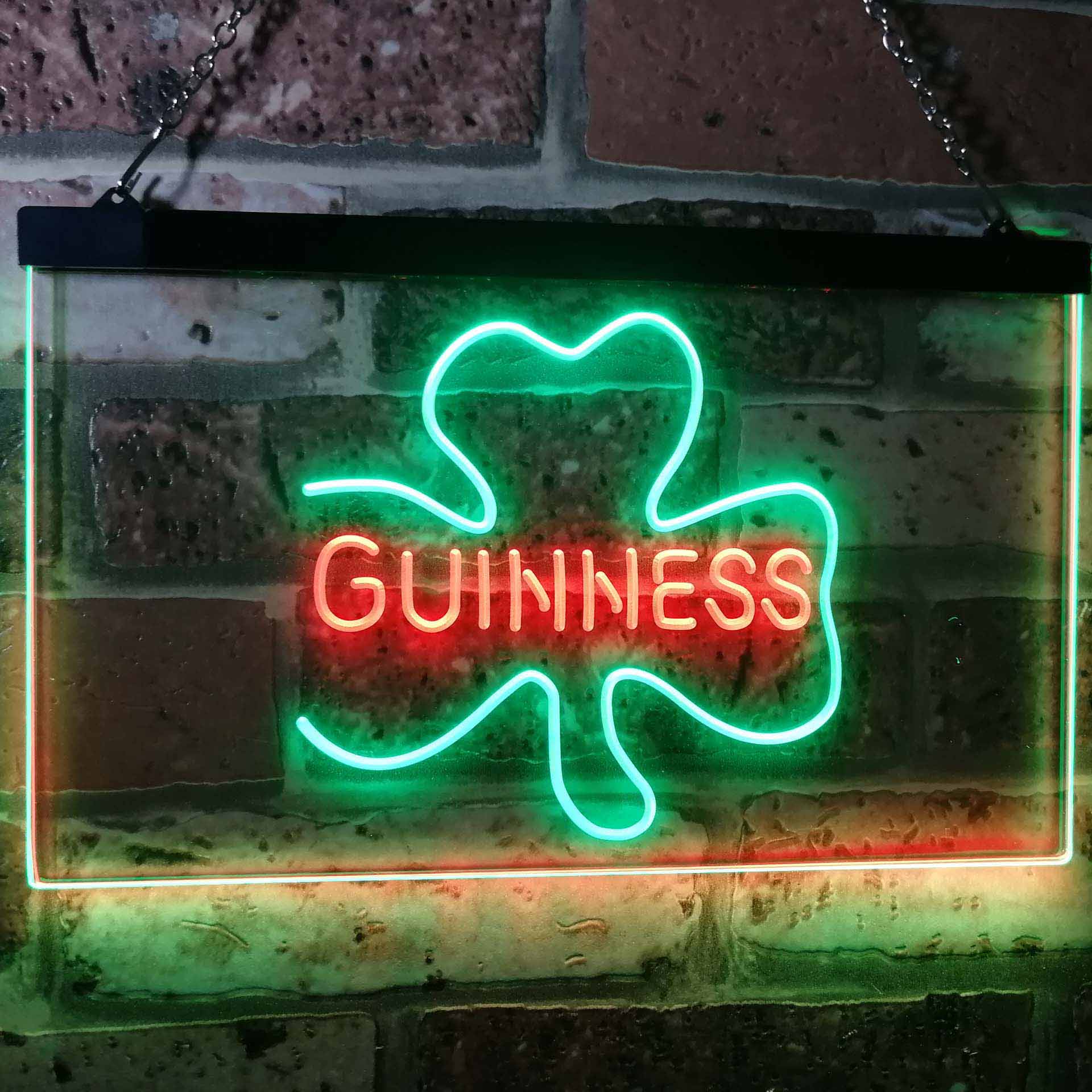 Guinness Shamrock Beer Bar Home Bar Neon Light LED Sign - Image 6