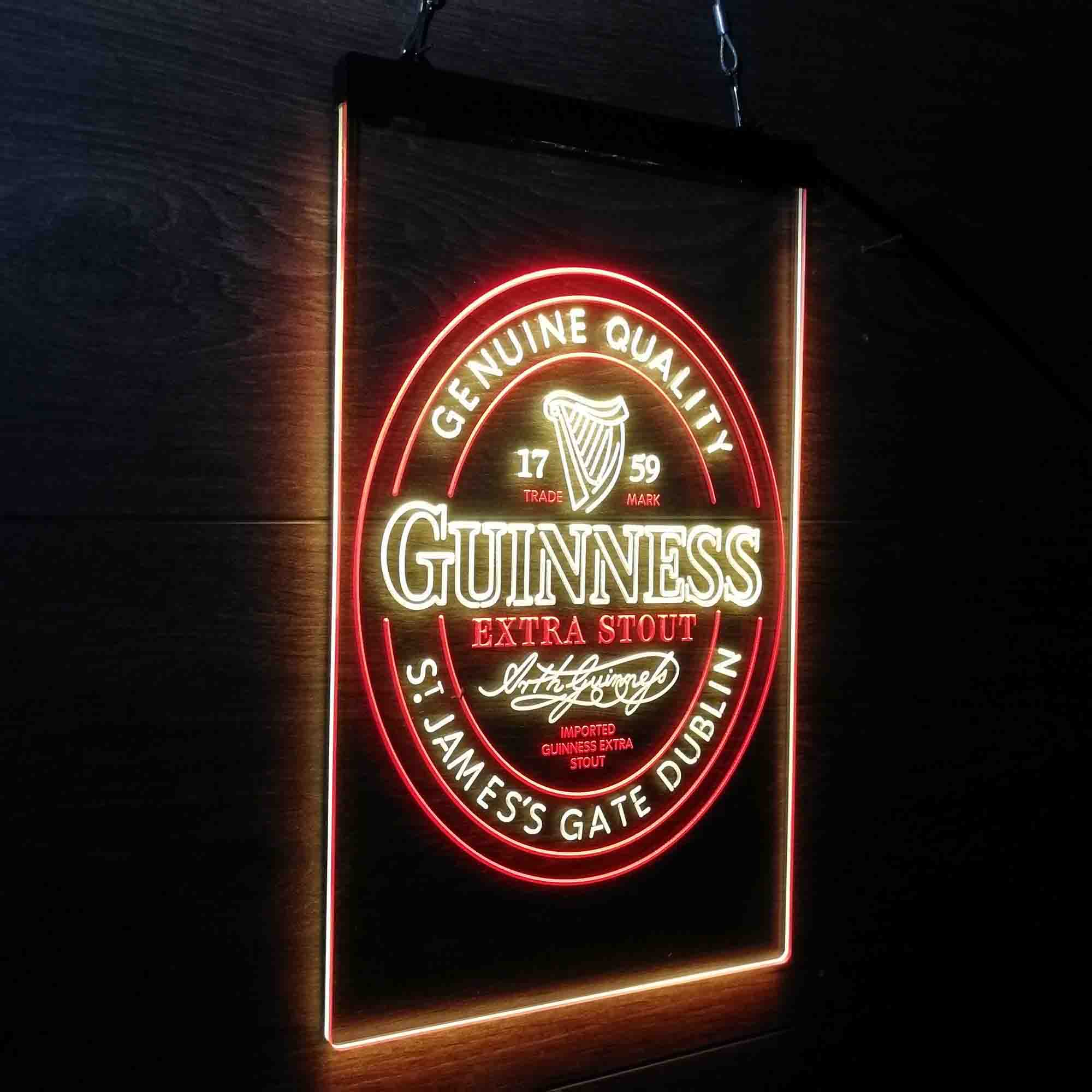 Guinness St. James Gate Dublin Bar Neon LED Sign - Image 15