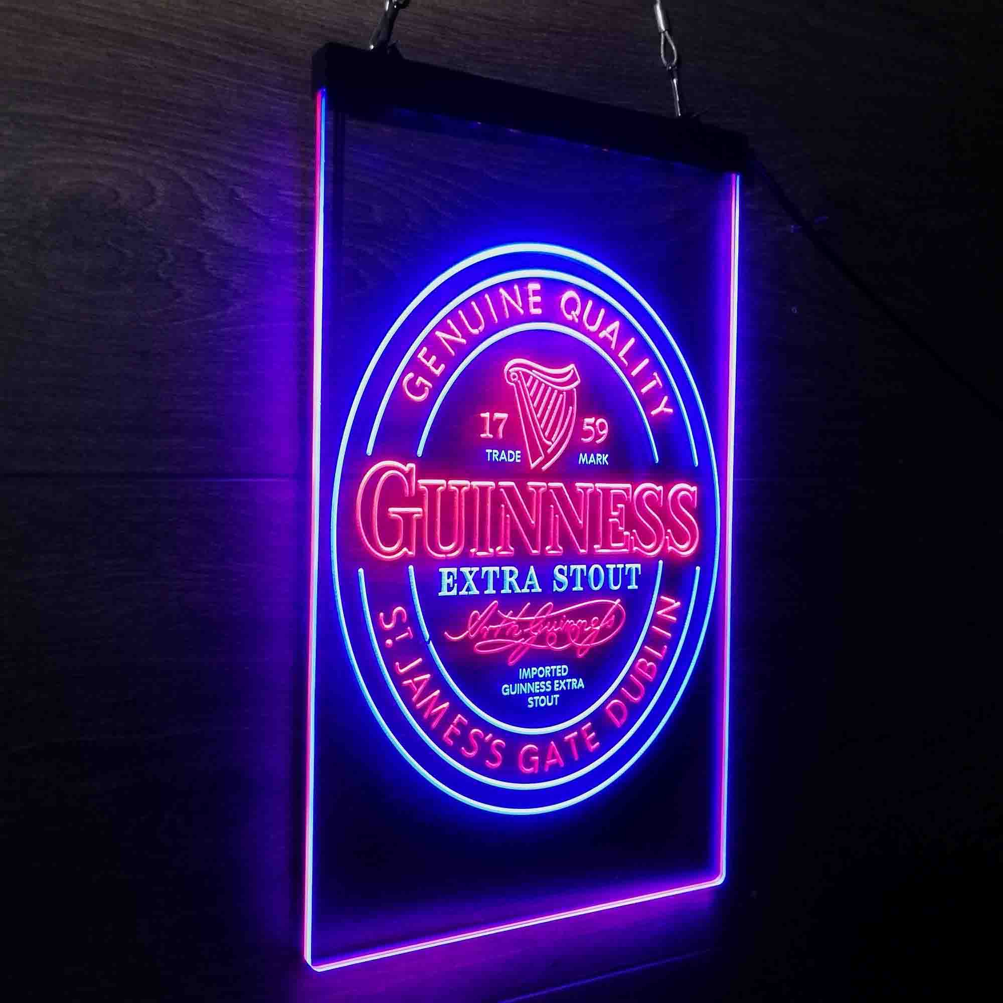 Guinness St. James Gate Dublin Bar Neon LED Sign - Image 20
