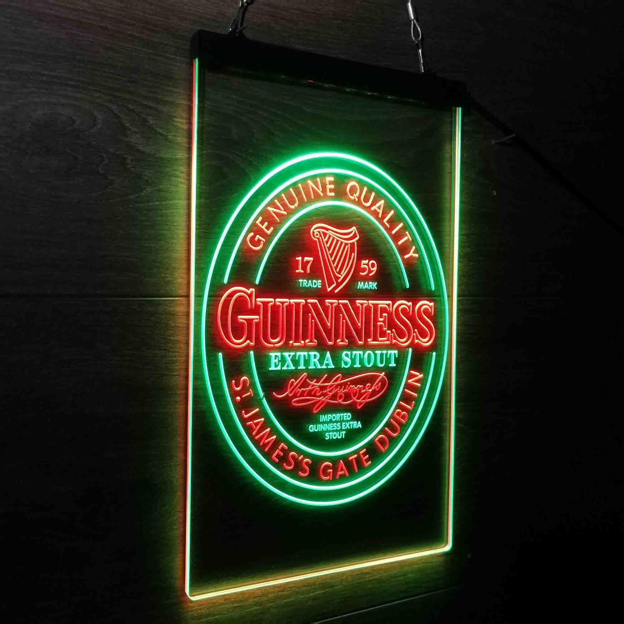 Guinness St. James Gate Dublin Bar Neon LED Sign - Image 23