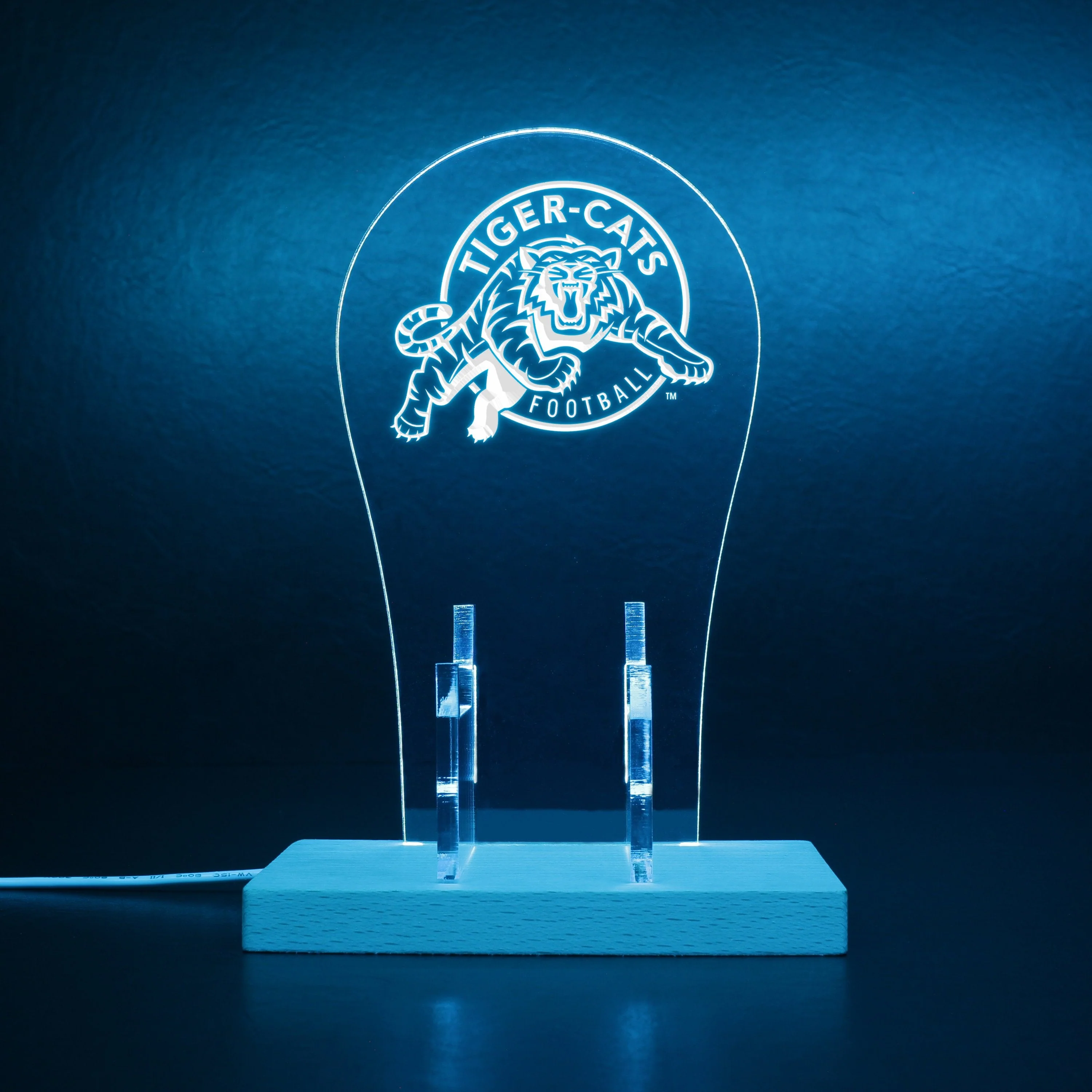 Hamilton Tiger-Cats LED Gaming Headset Controller Stand - Image 5