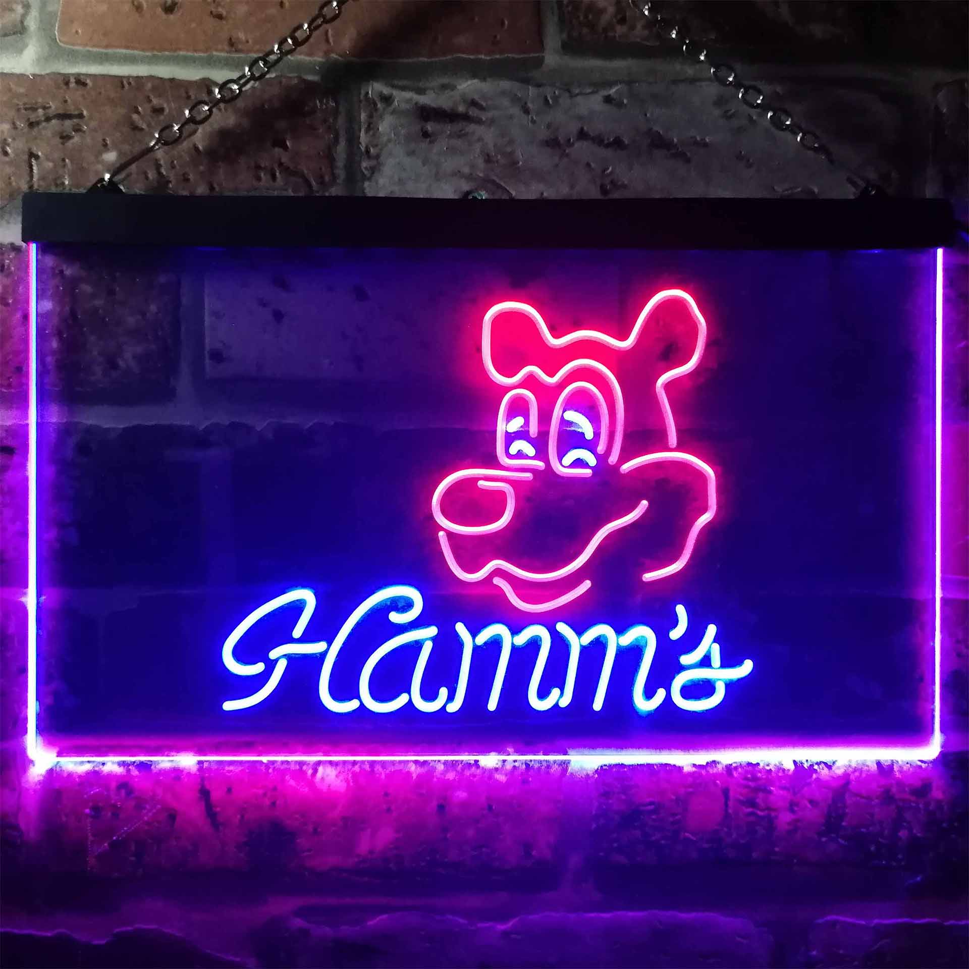 Hamm's Bar Home Bar Neon LED Sign