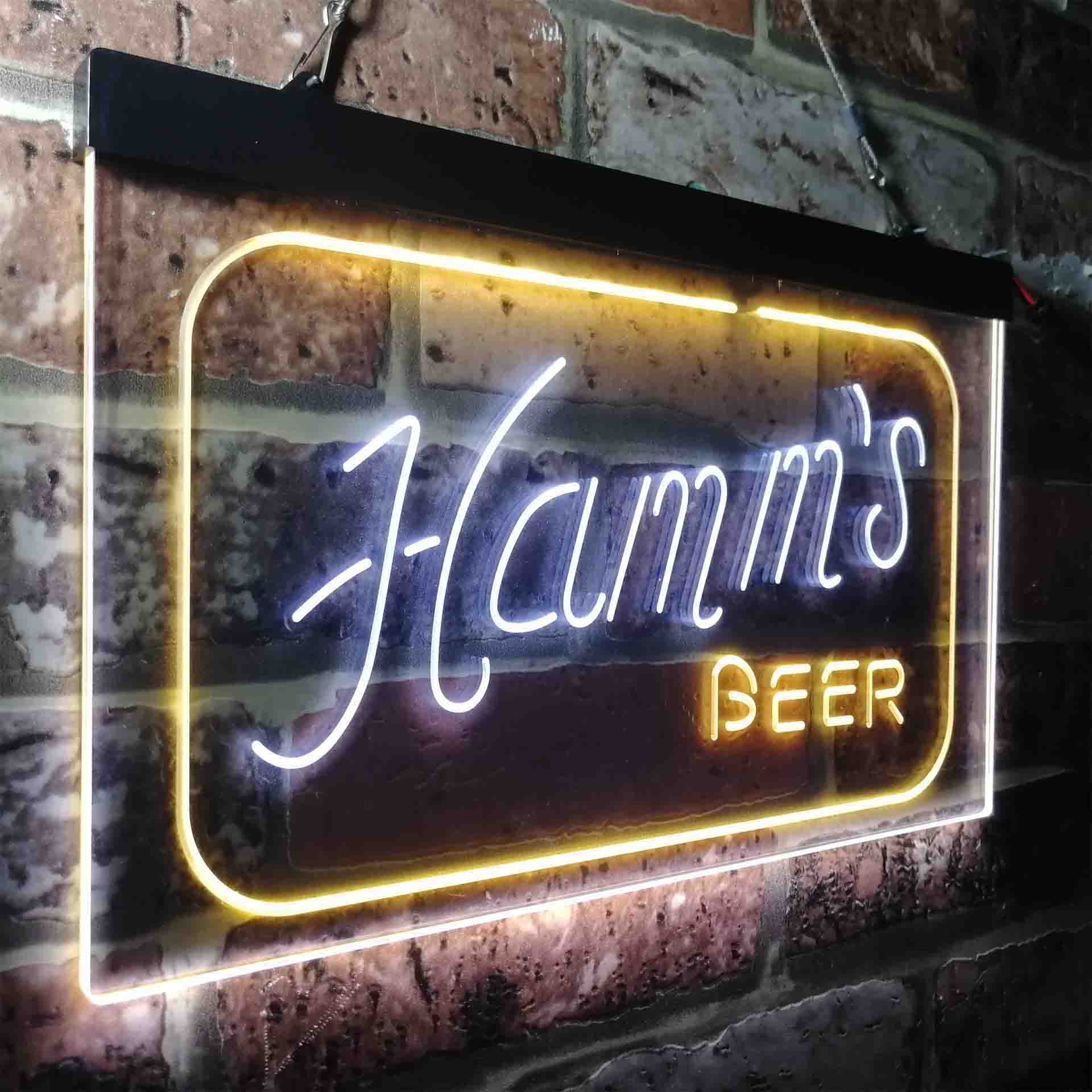 Hamm's Beer Rectangle Neon-Like LED Sign - Image 21