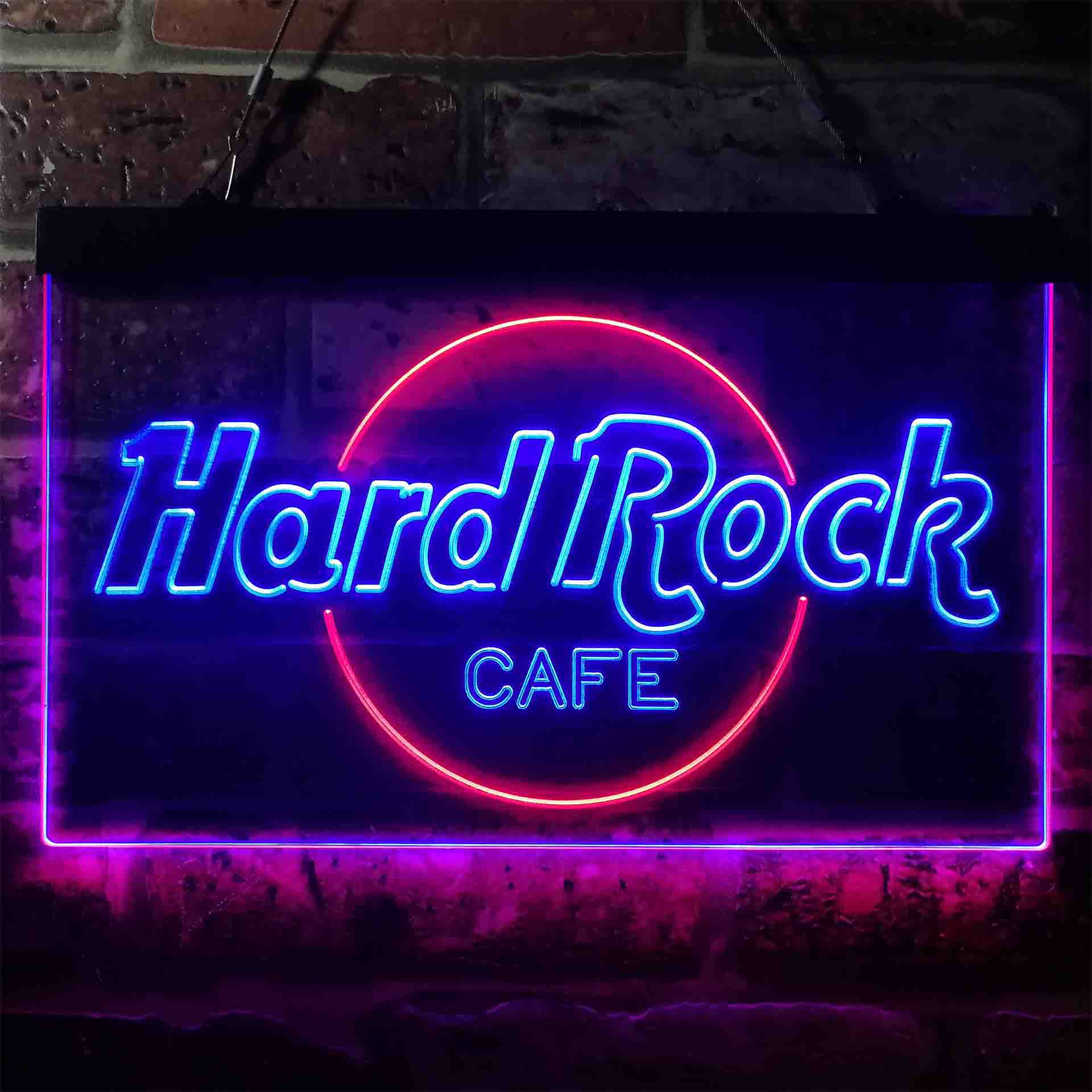 Hard Rock Café Restaurant Neon-Like LED Sign - Image 8