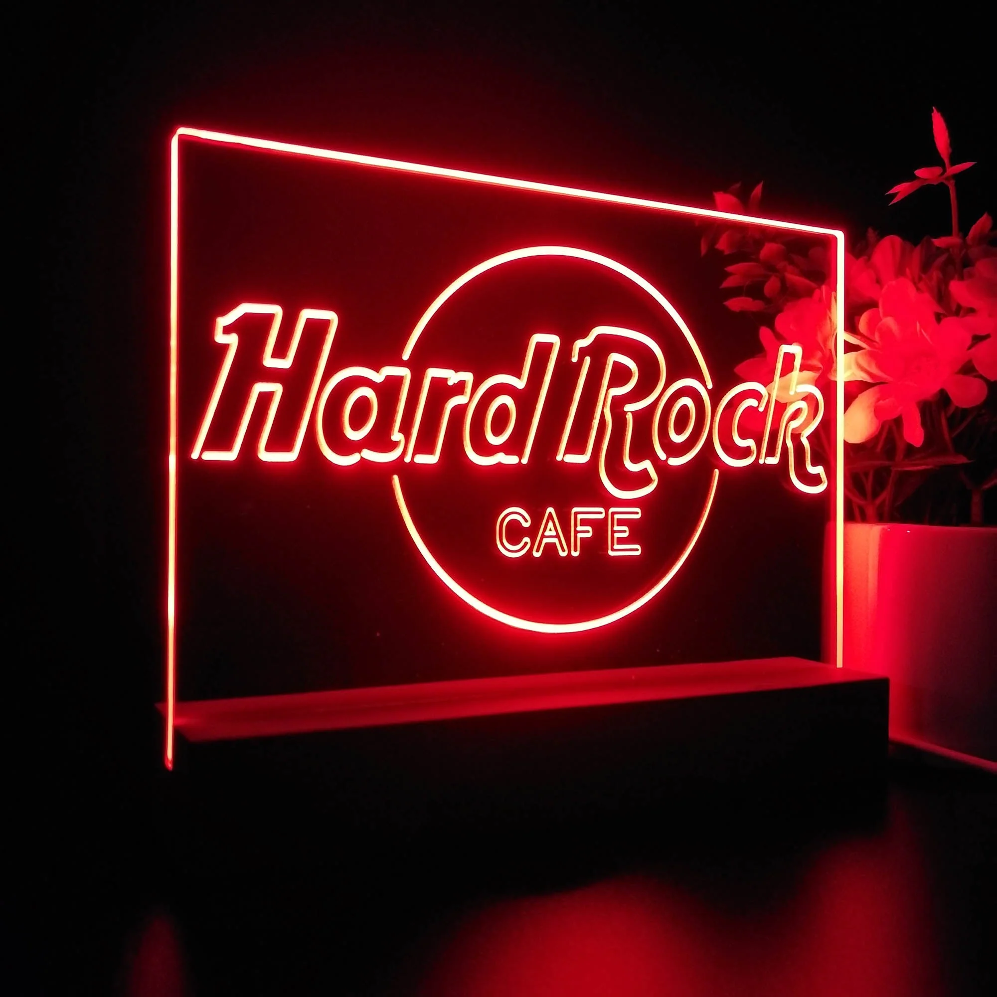 Hard Rock Café Restaurant Neon Sign Pub Bar Lamp - Image 7
