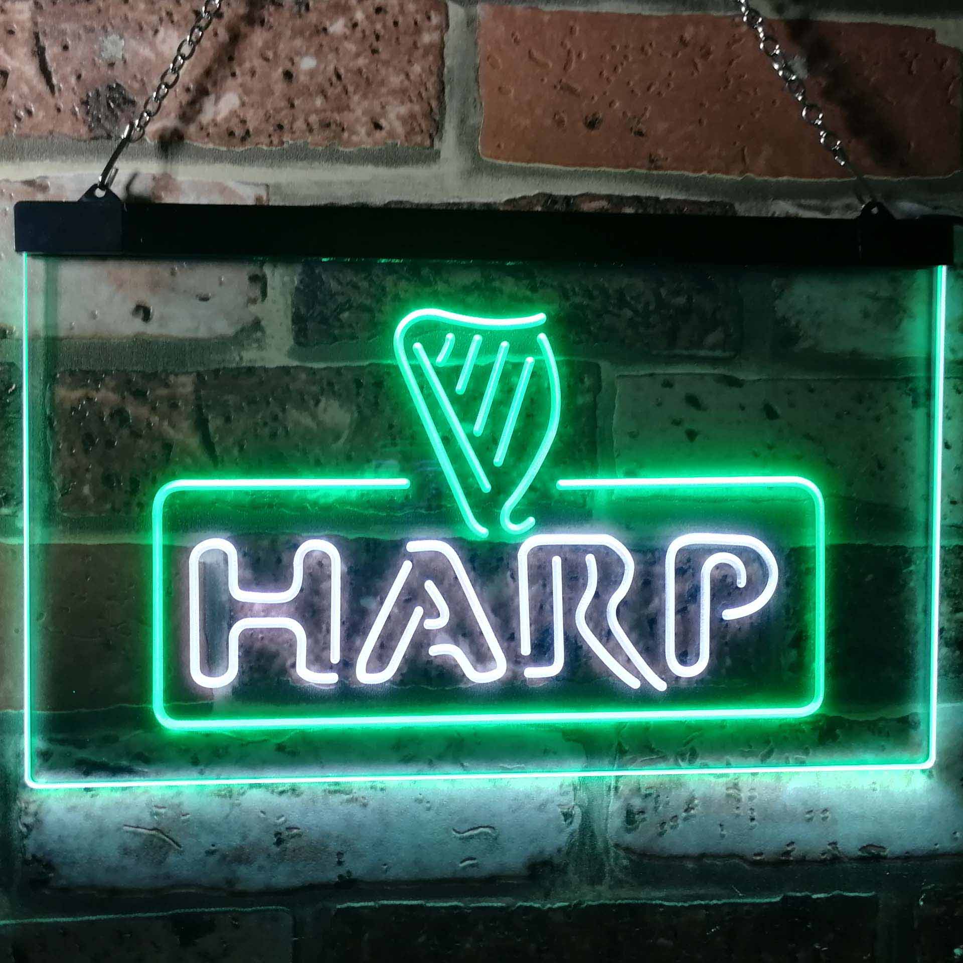 Harp Beer Bar Home Bar Neon Light LED Sign
