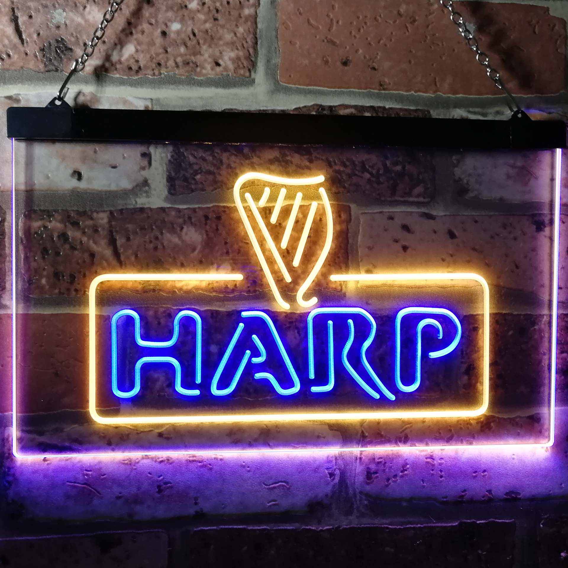 Harp Beer Bar Home Bar Neon Light LED Sign - Image 11
