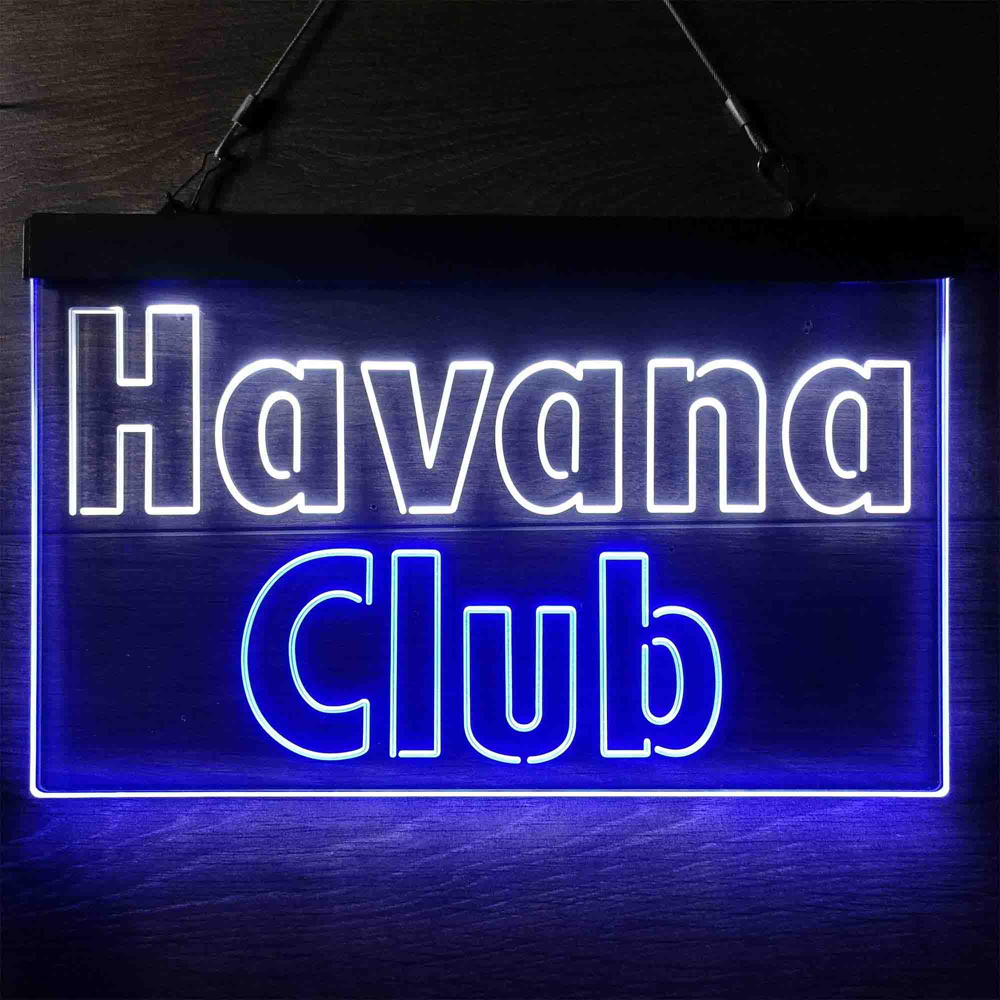 Havana Club Block Script Home Bar Neon Light LED Sign - Image 4