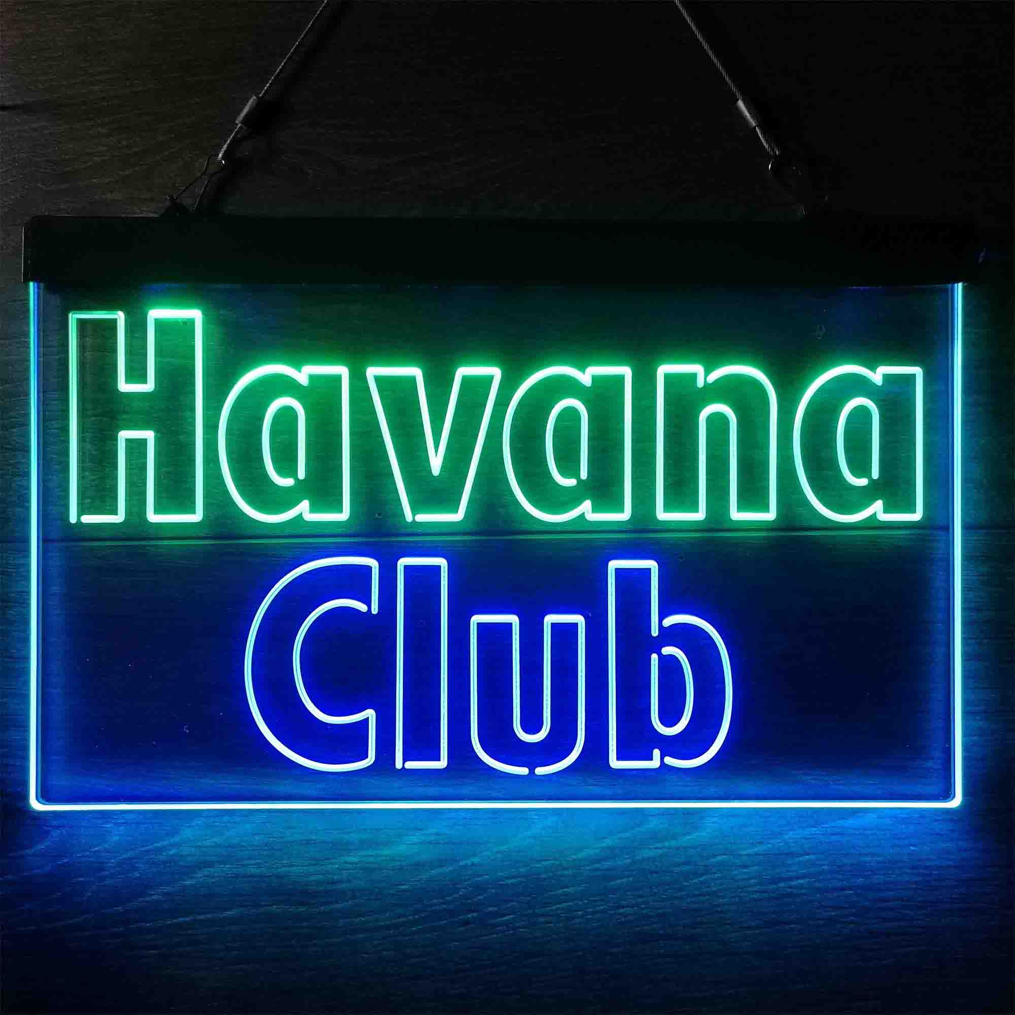 Havana Club Block Script Home Bar Neon Light LED Sign - Image 6