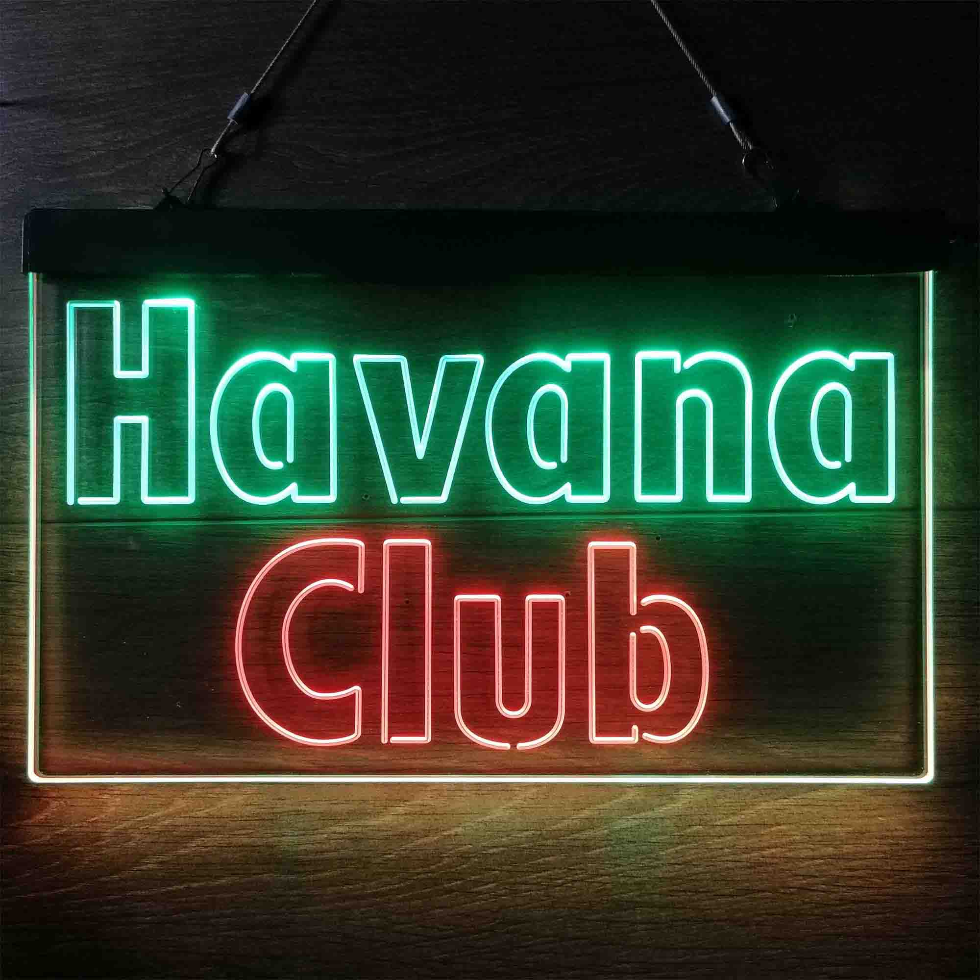 Havana Club Block Script Home Bar Neon Light LED Sign - Image 8