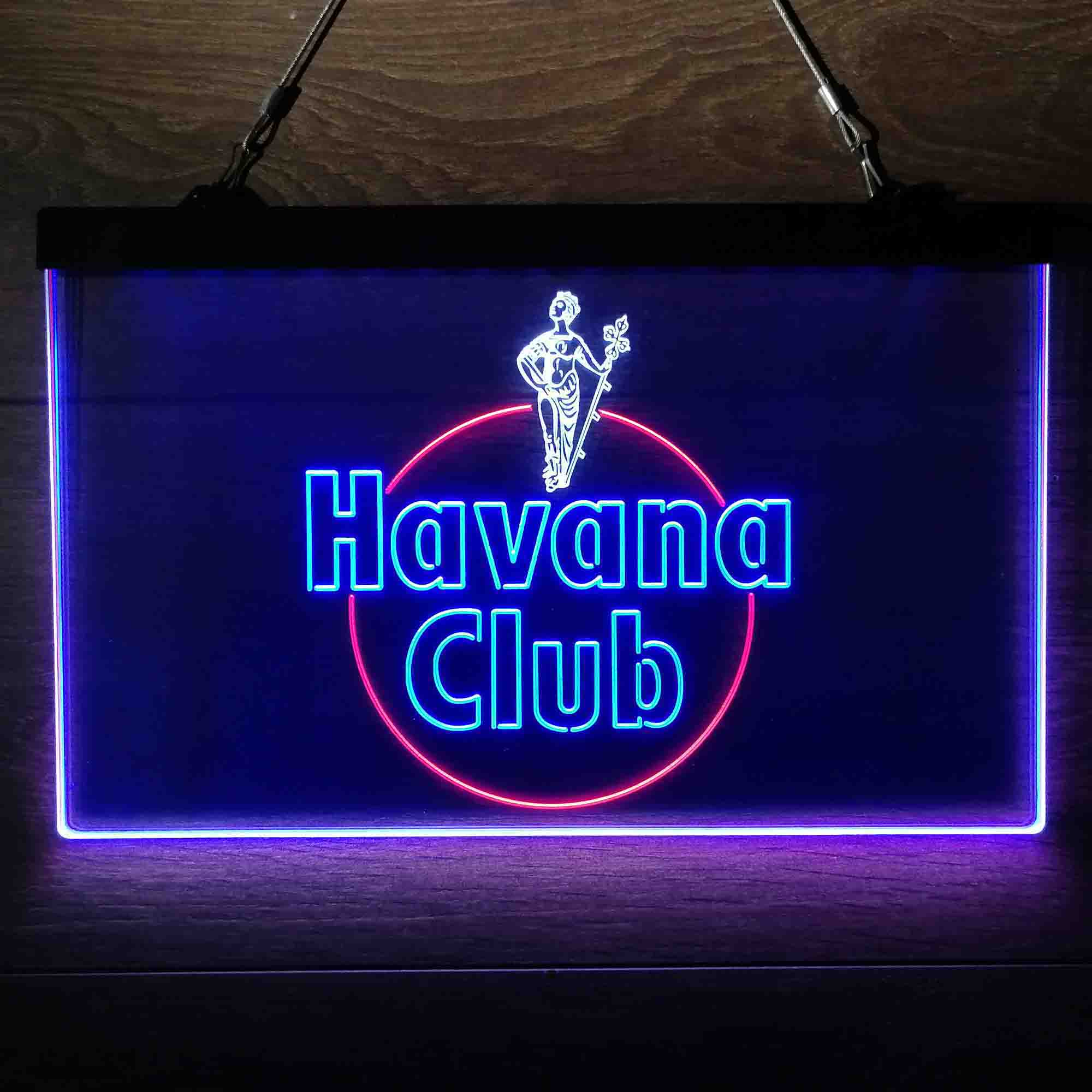 Havanas Club  Neon 3-Color LED Sign - Image 10