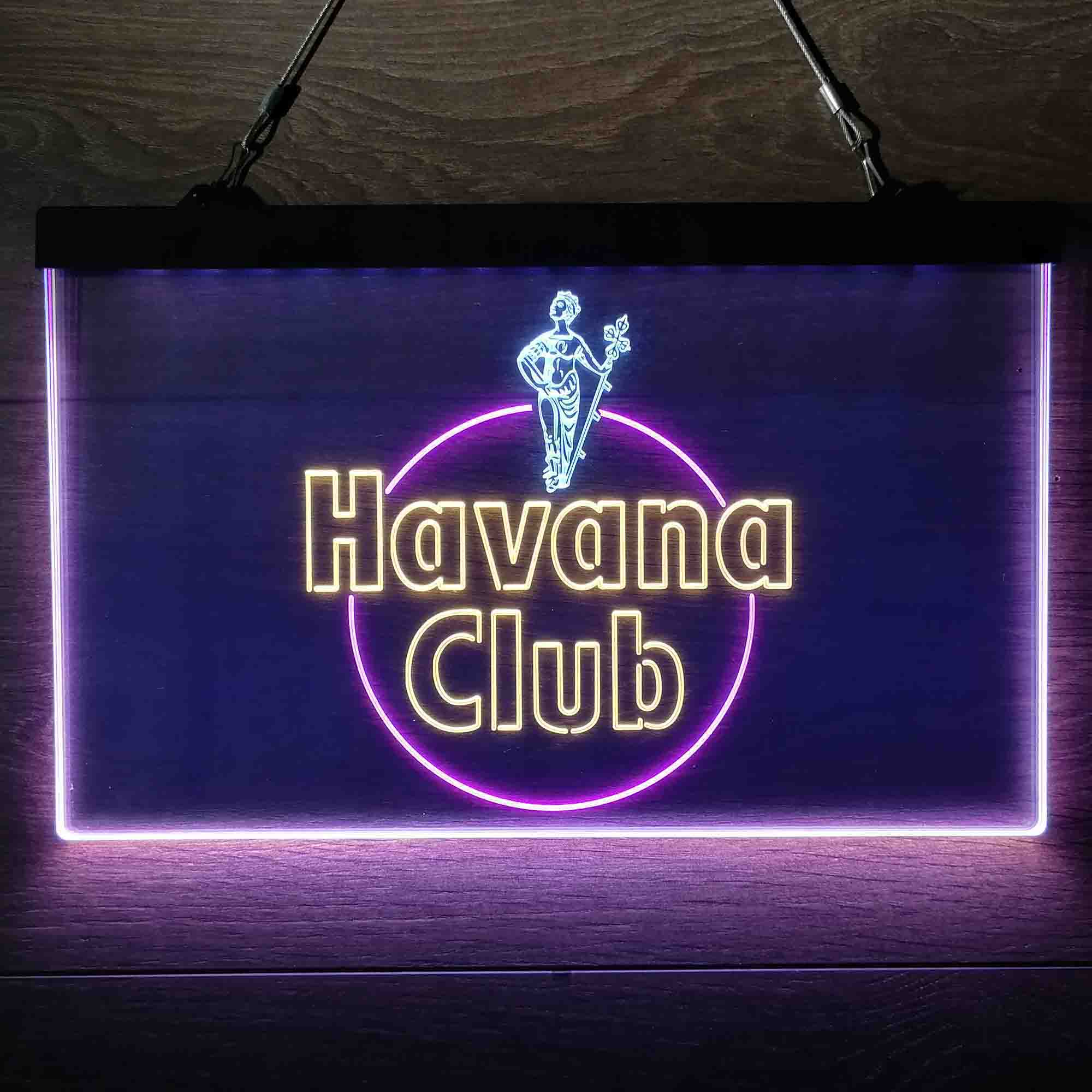 Havanas Club  Neon 3-Color LED Sign - Image 12