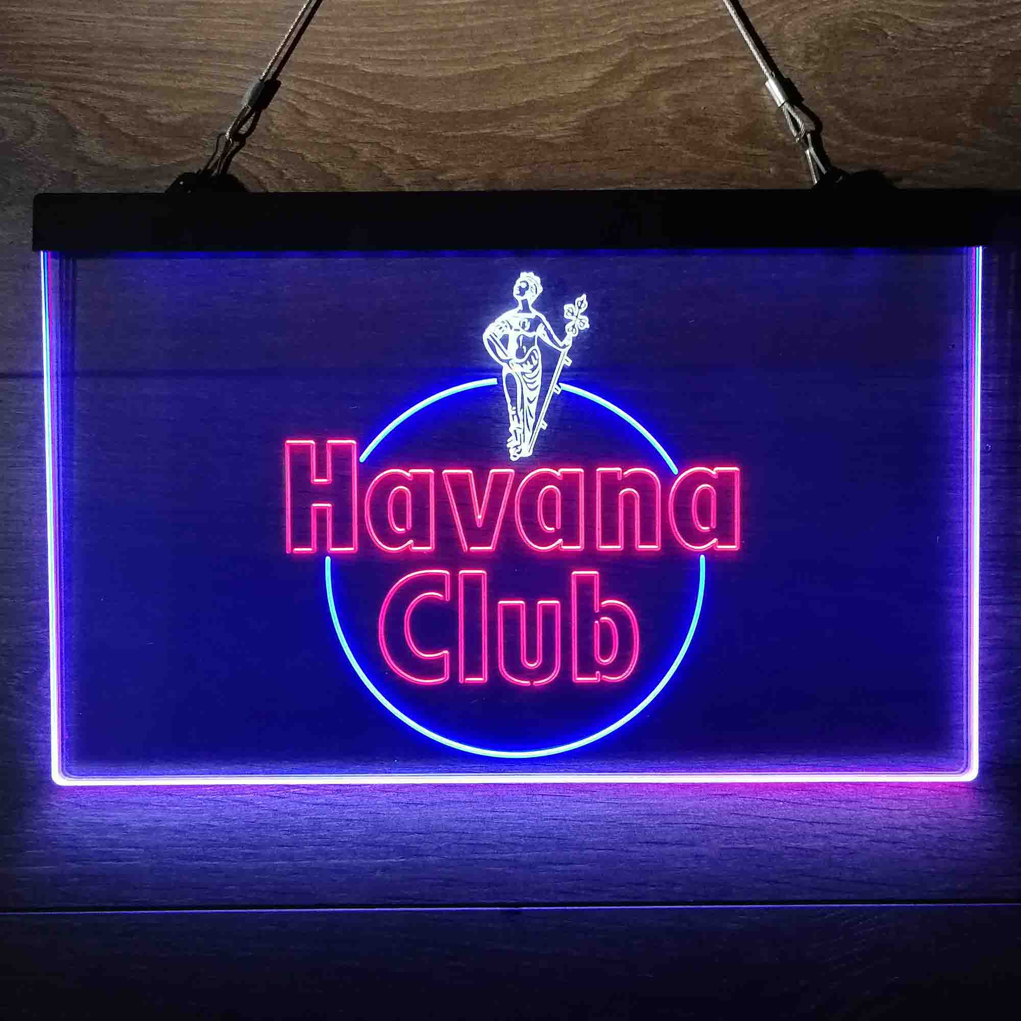 Havanas Club  Neon 3-Color LED Sign - Image 13