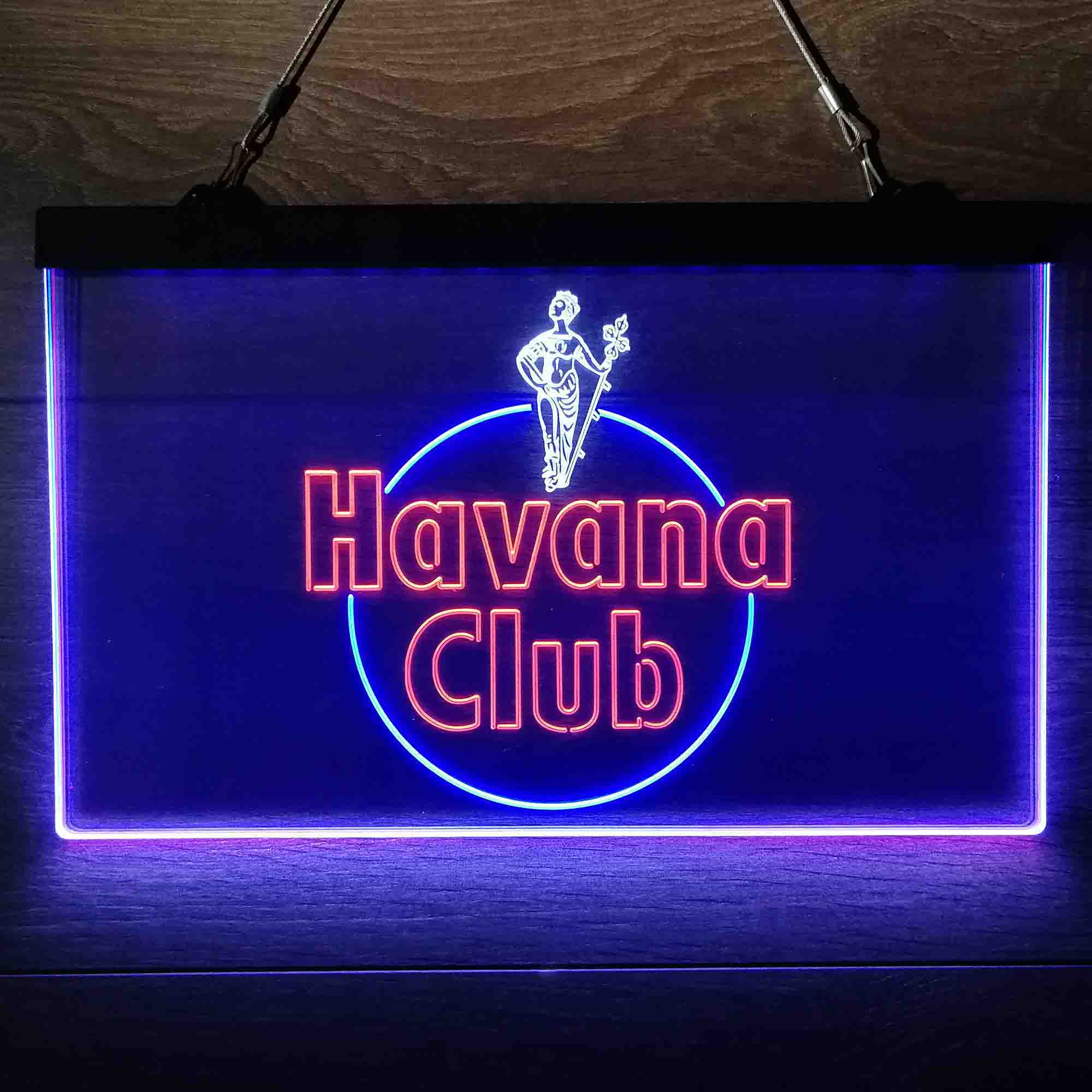 Havanas Club  Neon 3-Color LED Sign - Image 5