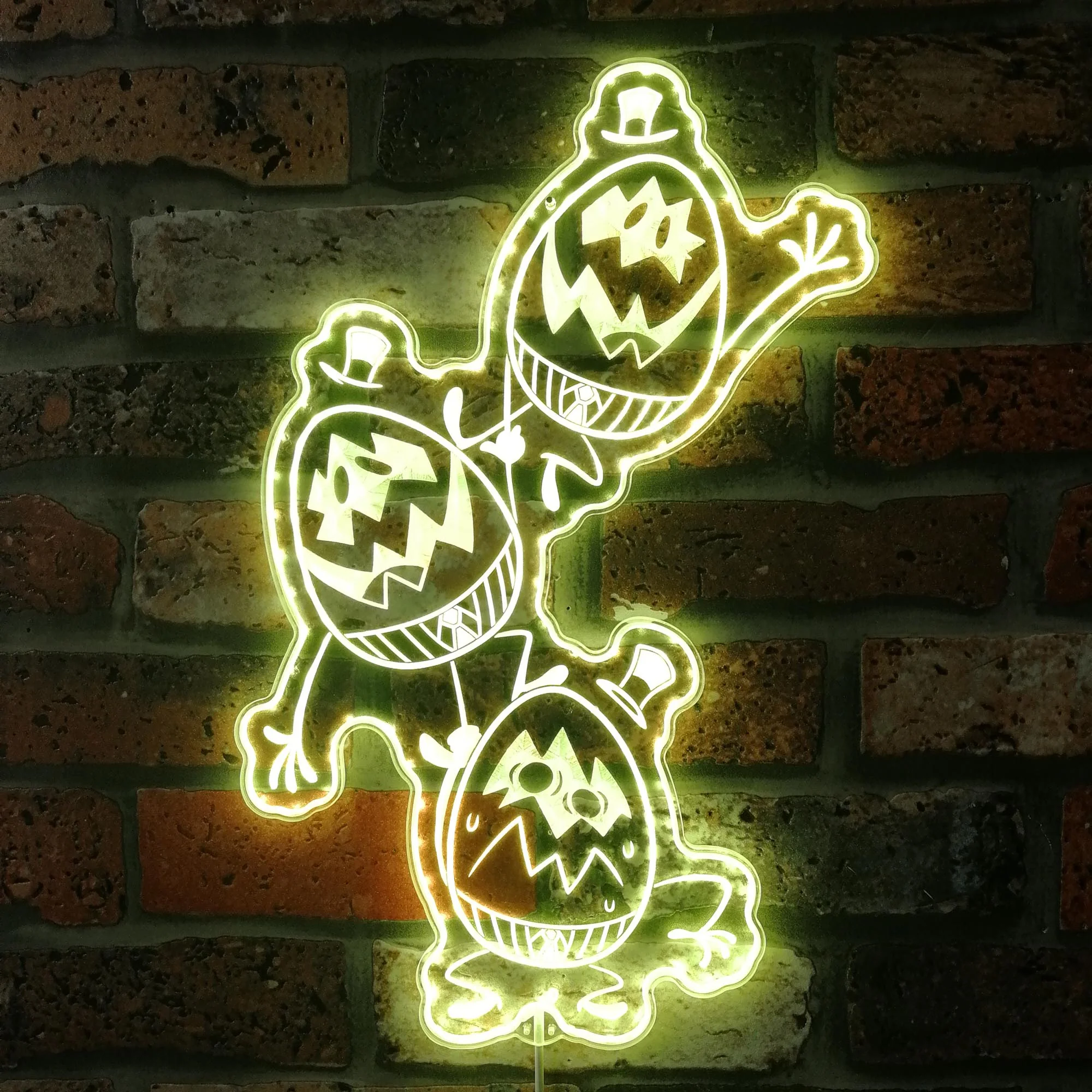 Hazbin Hotel Egg Boiz Minions Neon LED Sign with Dynamic RGB Colors - Image 7