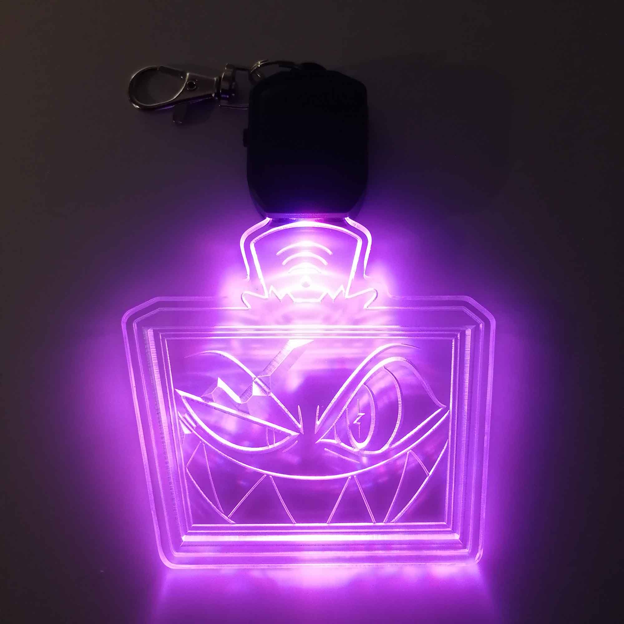Hazbin Hotel Vox LED Light Acrylic Keychain , Christmas Tree Ornament - Image 4