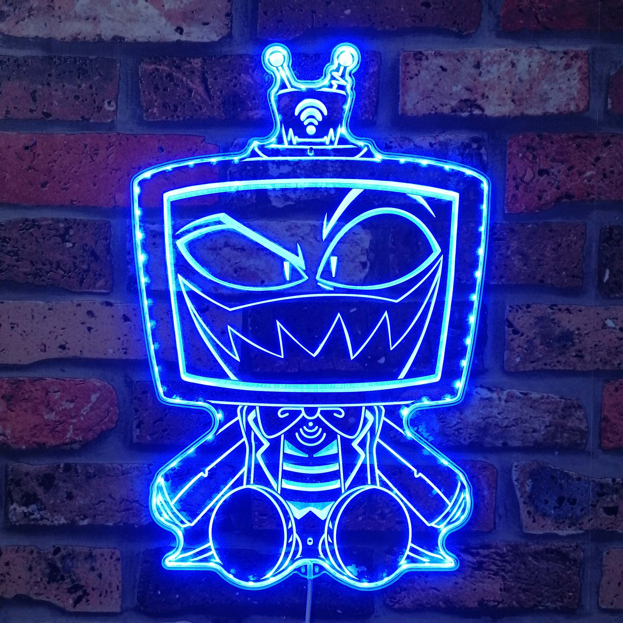 Hazbin Hotel Vox Neon LED Sign with Dynamic RGB Colors - Image 4