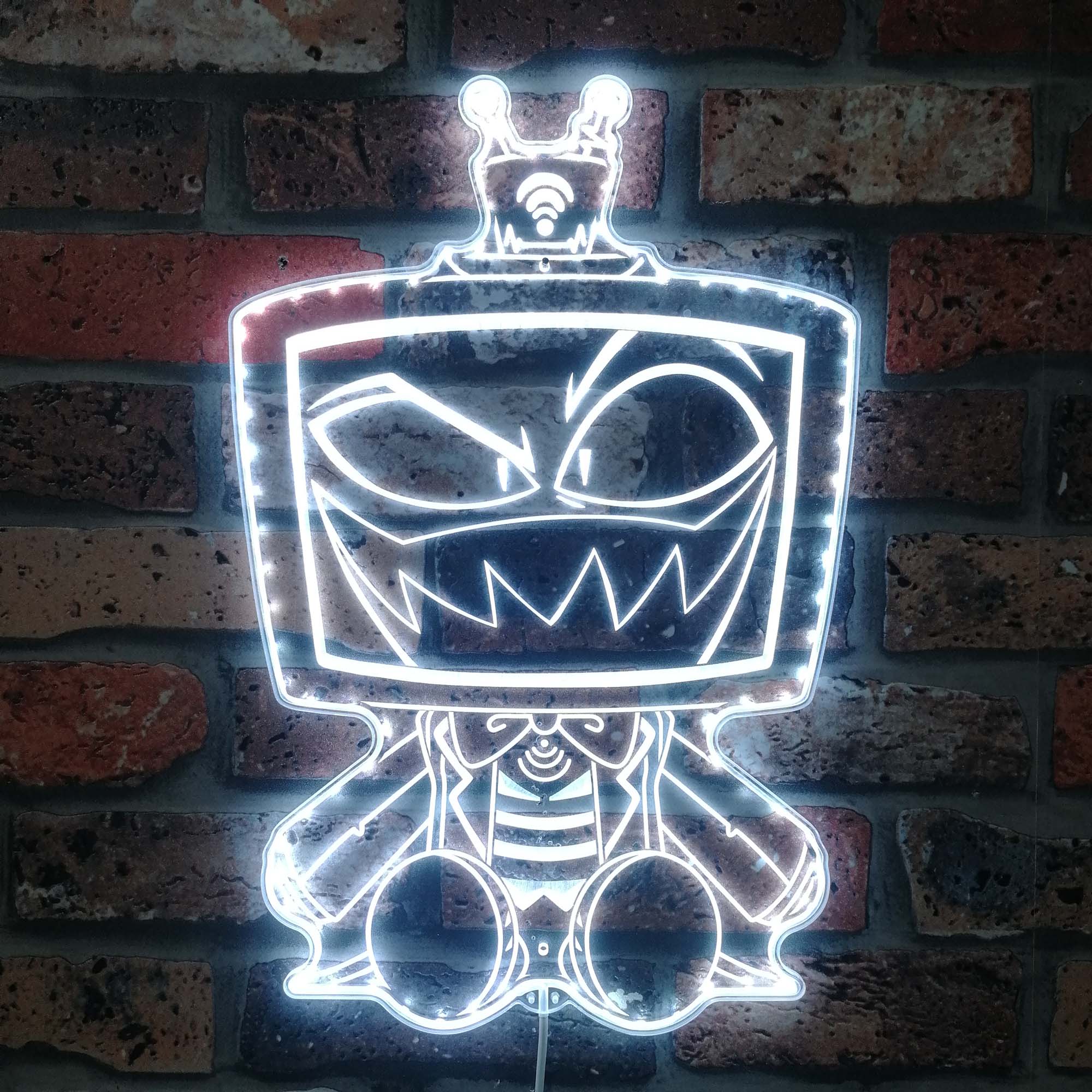 Hazbin Hotel Vox Neon LED Sign with Dynamic RGB Colors - Image 5