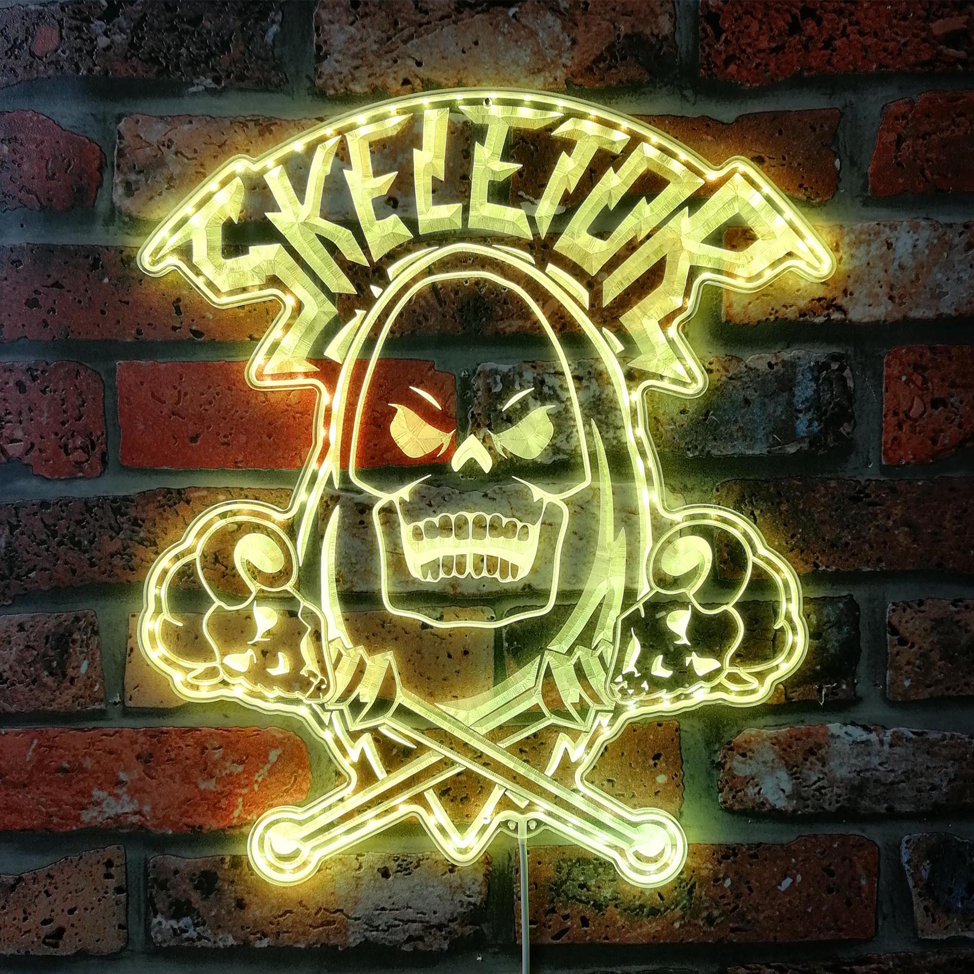 He-Man Skeletor Neon LED Sign with Dynamic RGB Colors - Image 7