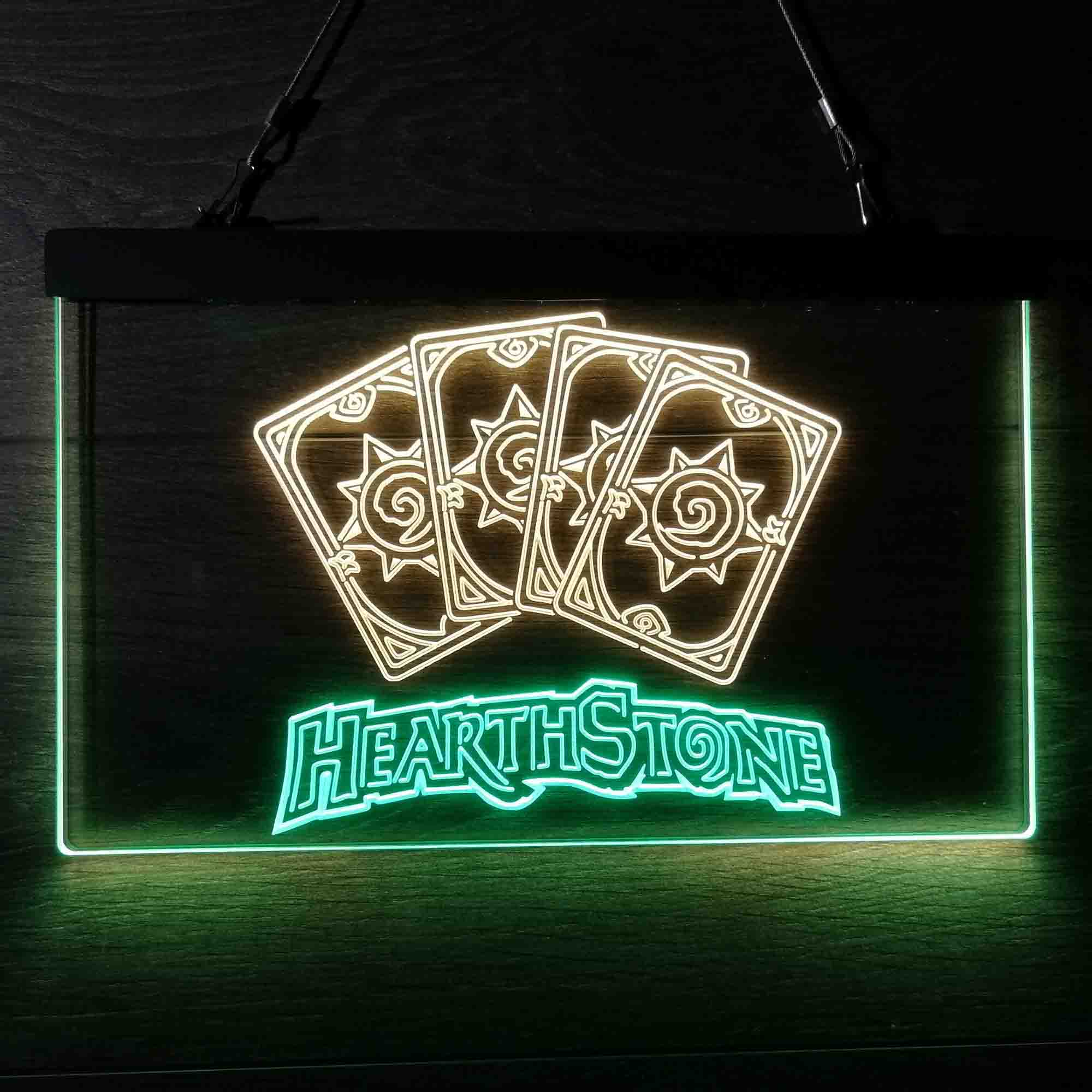 Hearthstone Card Backs Game Room Neon Light LED Sign - Image 4