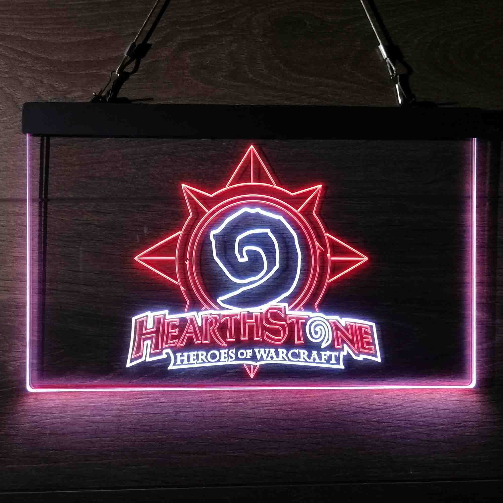 Hearthstone Heroes of Warcraft Game Room Neon Light LED Sign - Image 11