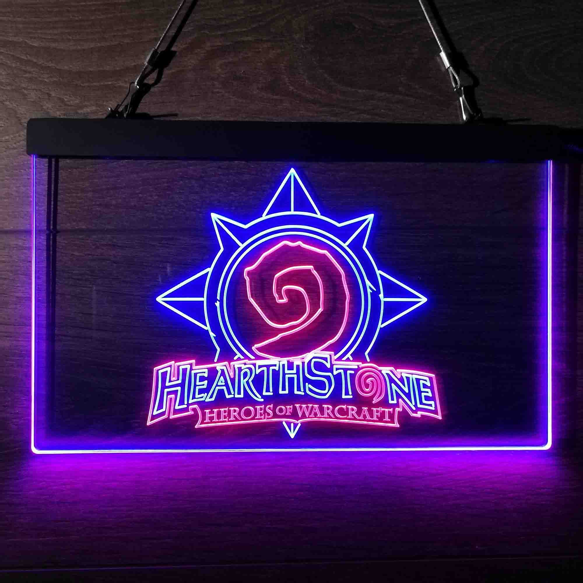 Hearthstone Heroes of Warcraft Game Room Neon Light LED Sign - Image 12